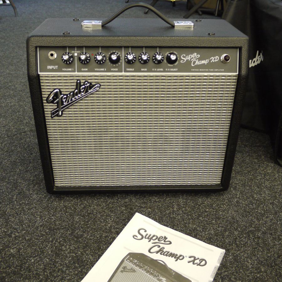 Fender Super Champ XD Amplifier with Cover 2nd Hand Rich