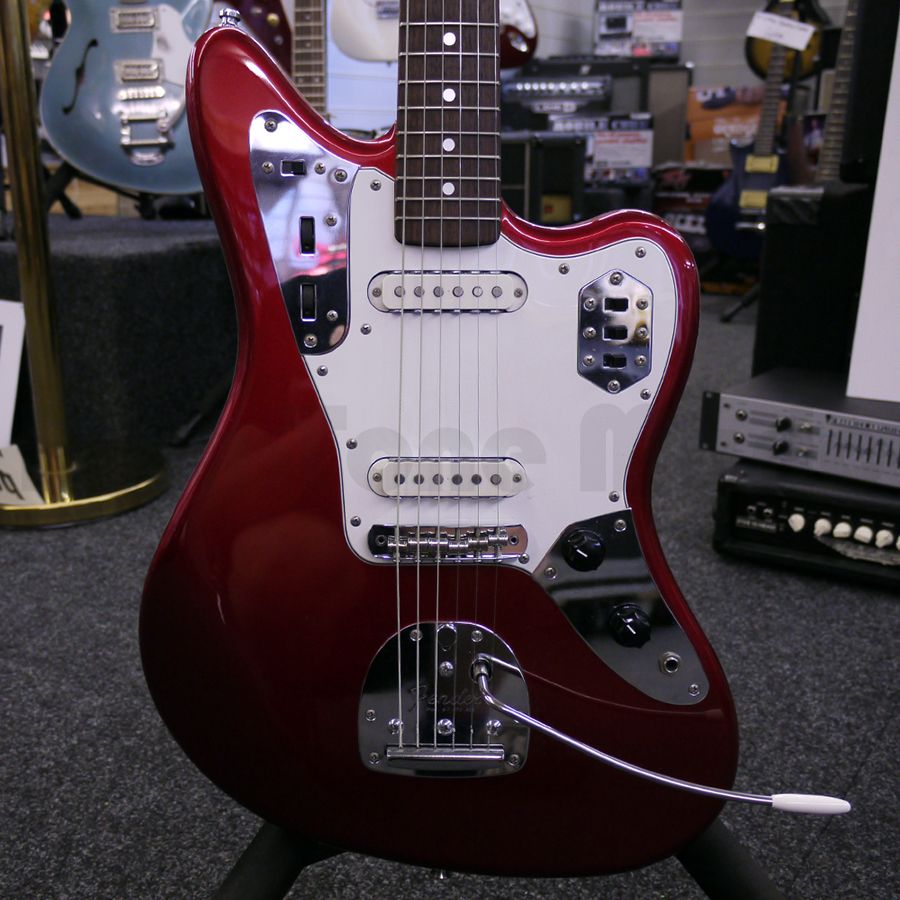 Fender Jaguar Candy Apple Red Matching Headstock 2nd Hand Rich