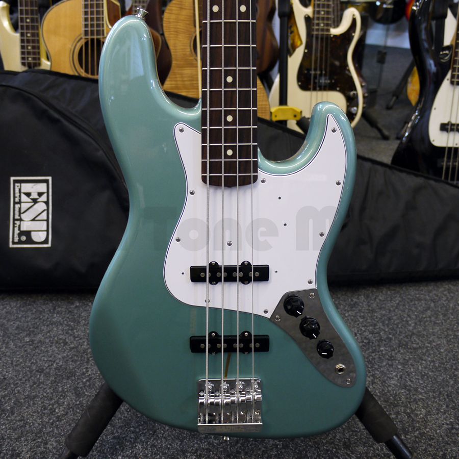 Fender MIJ 62 Reissue Jazz Bass Green w/ Gig Bag 2nd Hand Rich Tone Music