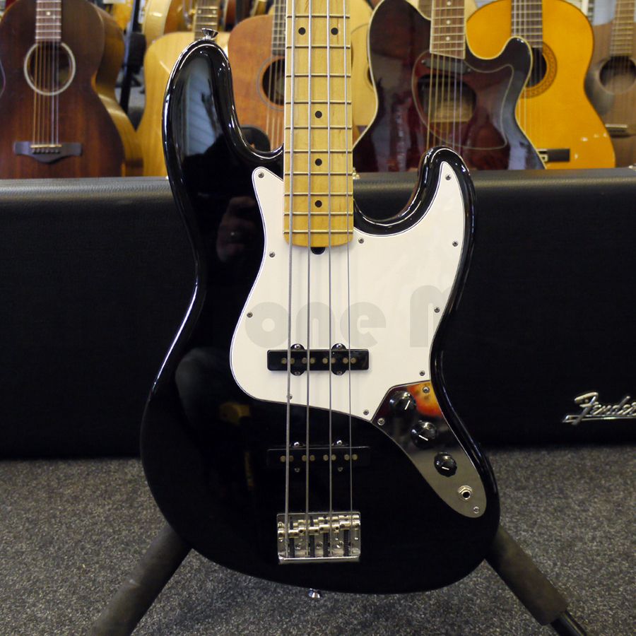 Fender American Standard Jazz Bass Black w/ Hard Case 2nd Hand