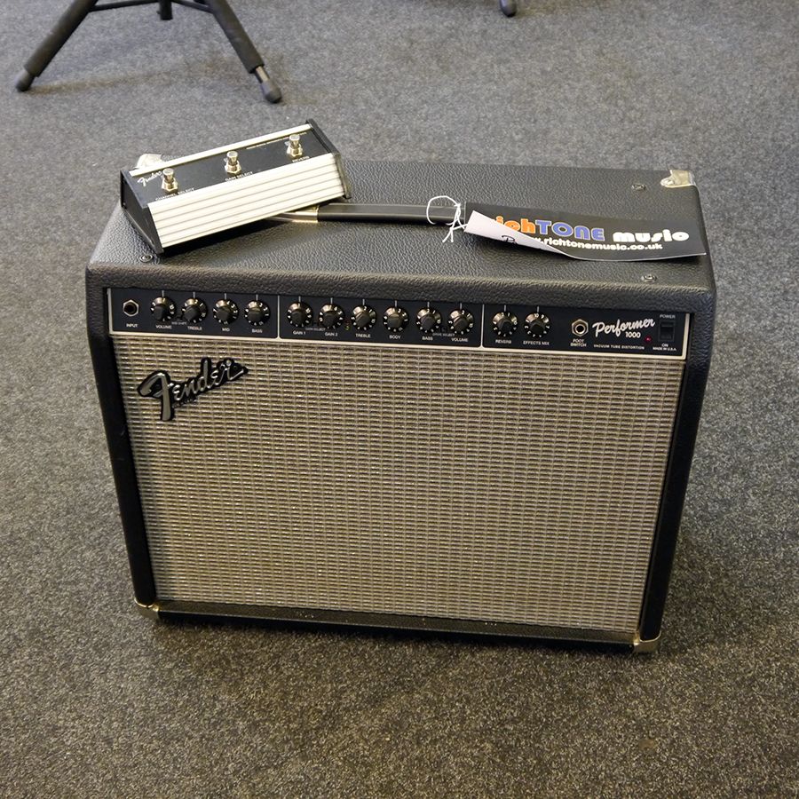 Fender Performer 1000 Amp w/Footswitch 2nd Hand Rich Tone Music