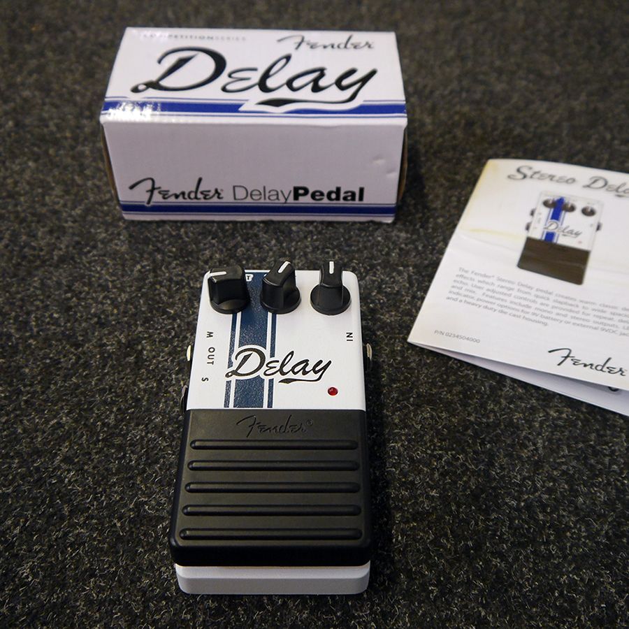 Fender Delay FX Pedal w/ Box 2nd Hand Rich Tone Music