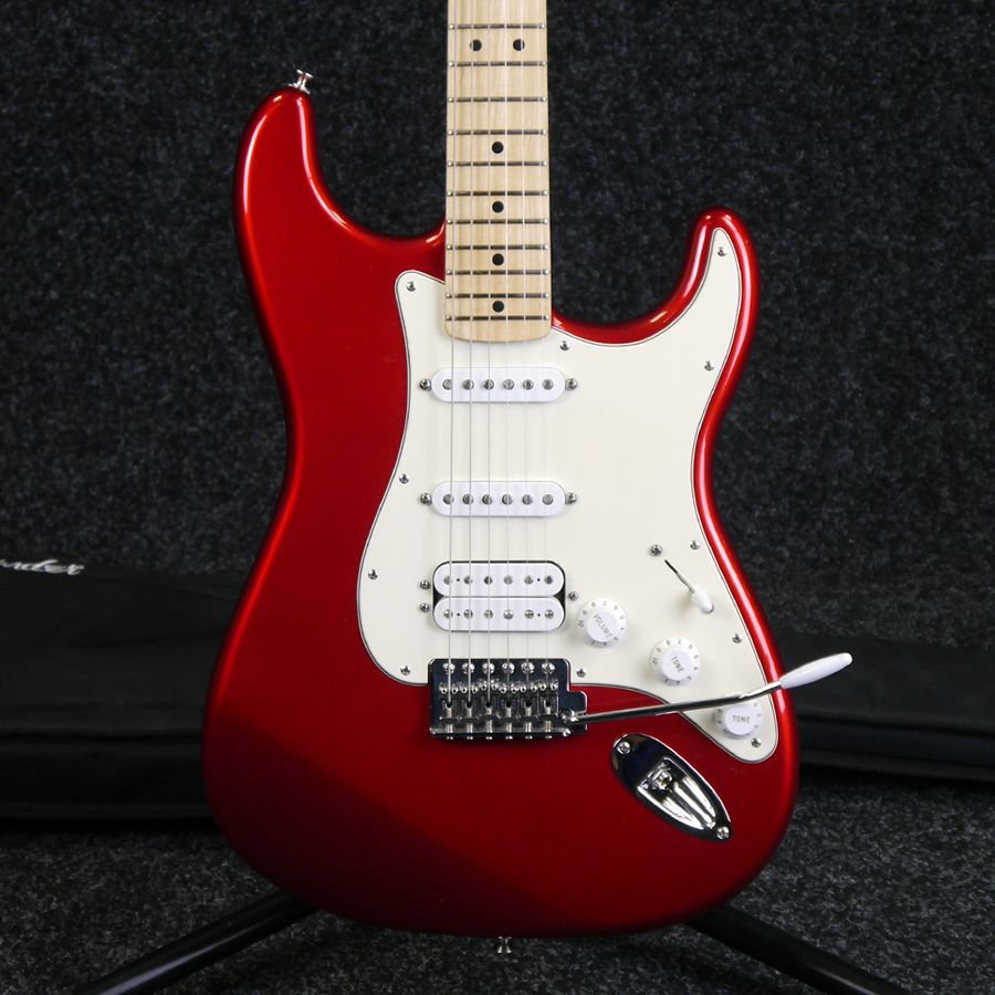 Fender Mexican Standard Stratocaster HSS Candy Red w/ Bag 2nd