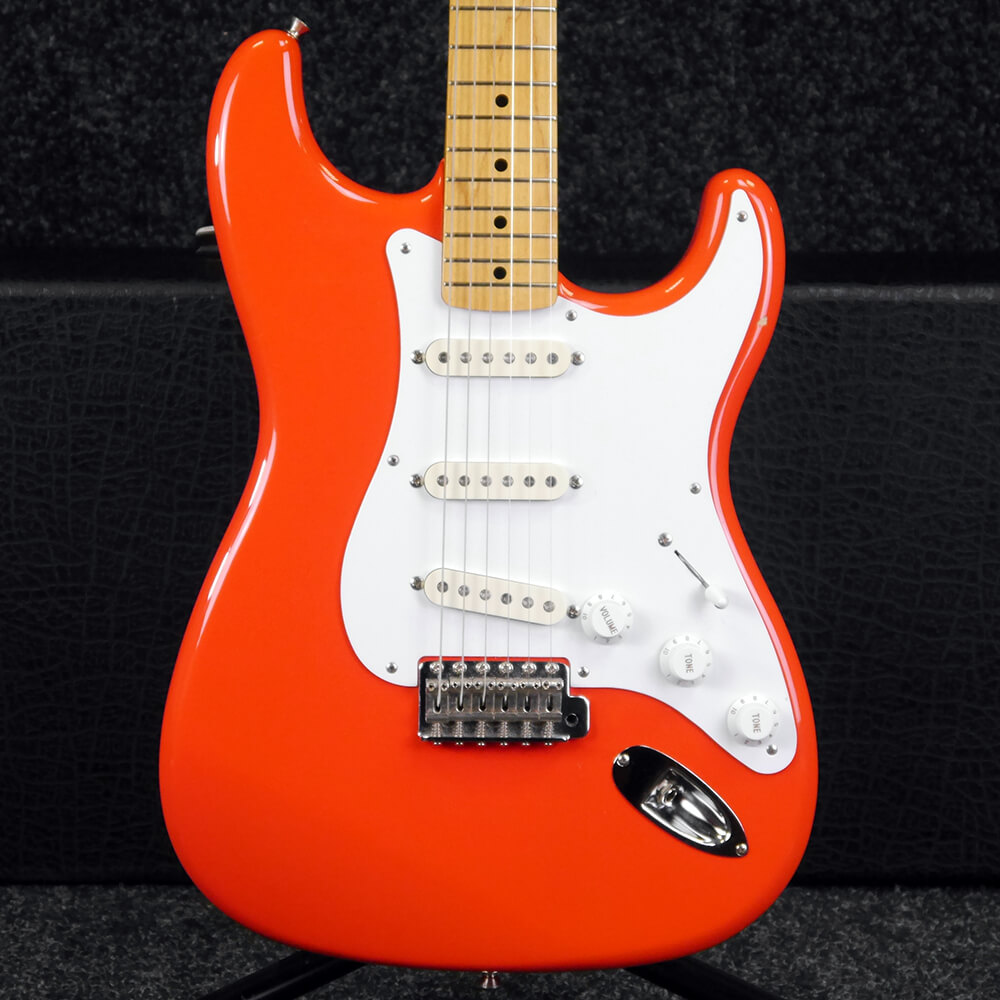 Fender Japan Hank Marvin Stratocaster - Fiesta Red w/Hard Case - 2nd Hand | Rich Tone Music
