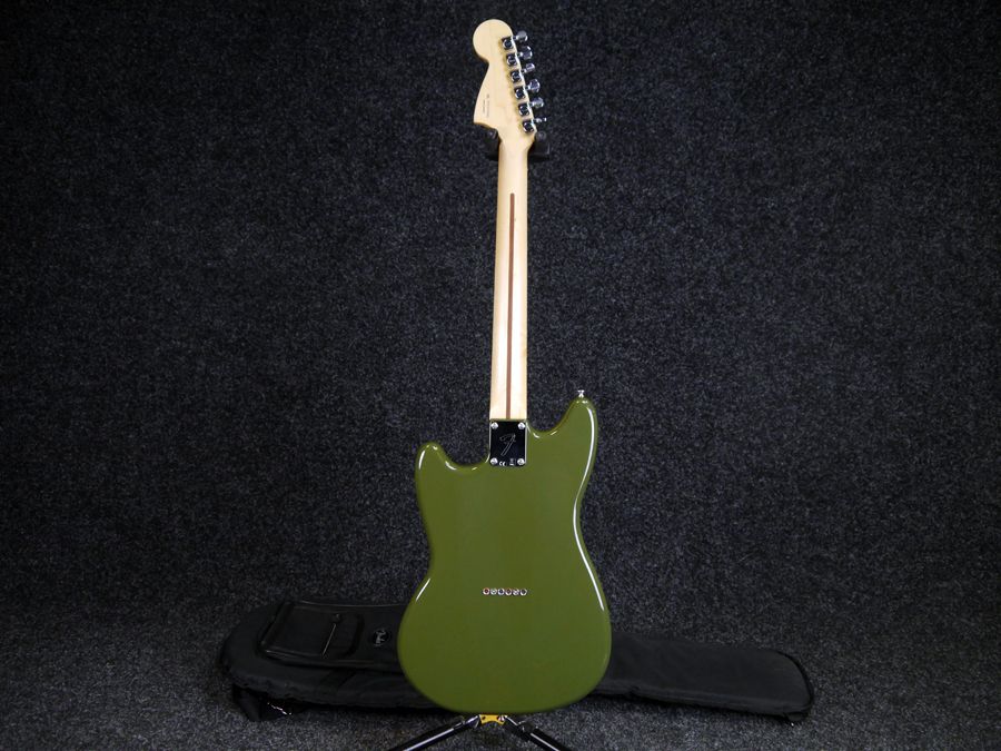 Fender Mustang Guitar Olive Green w/Gig Bag 2nd Hand Rich Tone Music