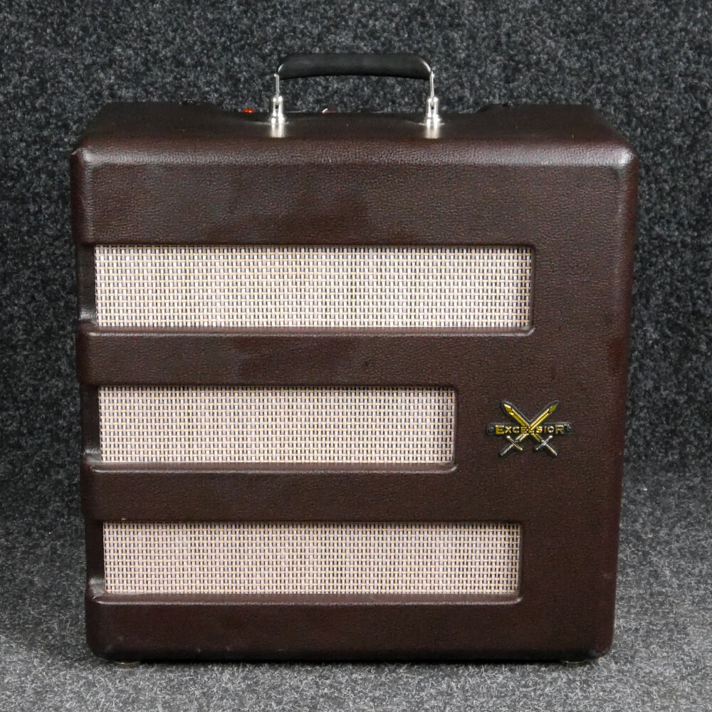 Fender Excelsior Combo Amp, Tone Pot Mod Brown 2nd Hand