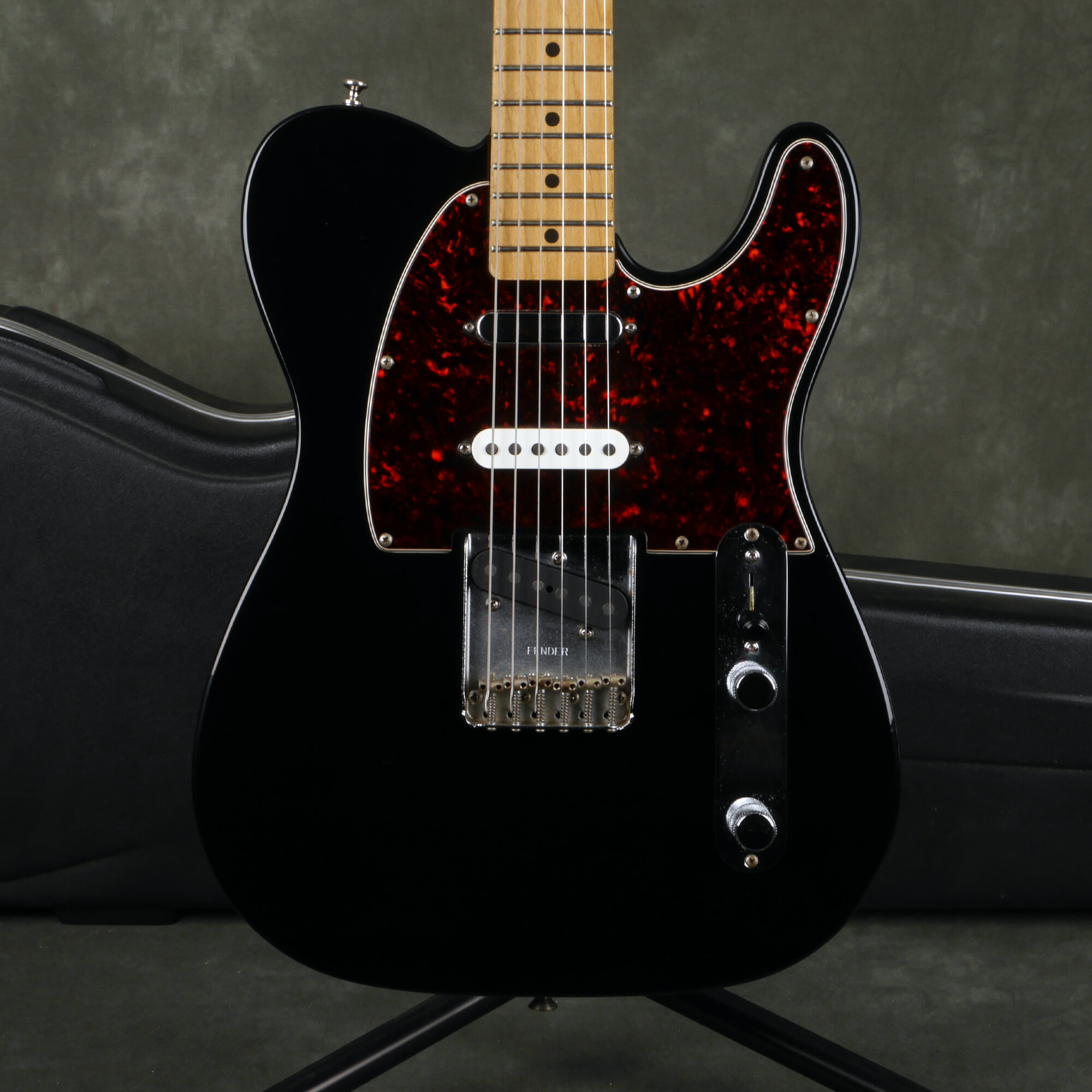 Fender Mexican Deluxe Nashville Telecaster Black w/Hard Case 2nd