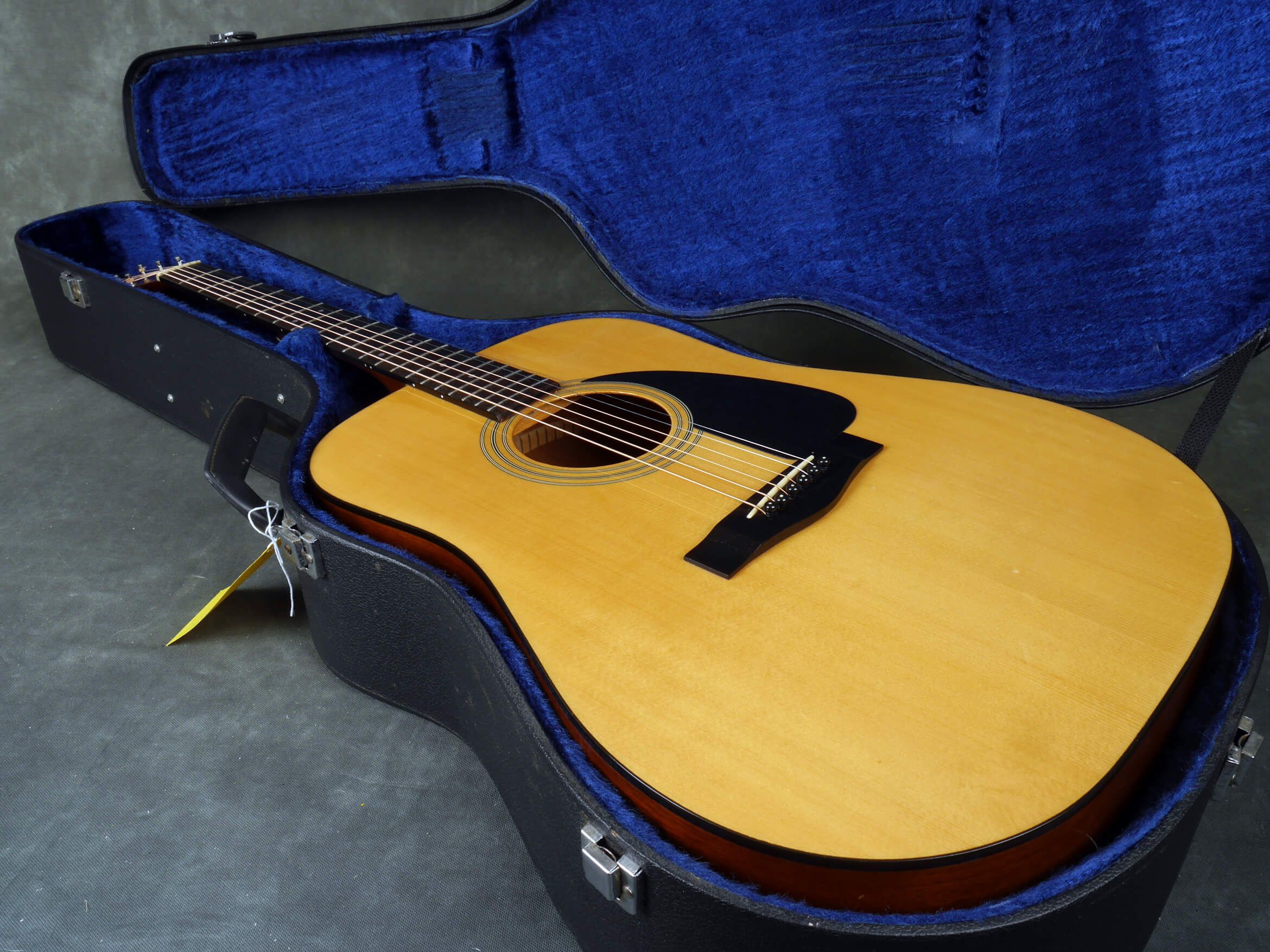 Fender Gemini II Acoustic Guitar Natural w/Hard Case 2nd Hand Rich Tone Music