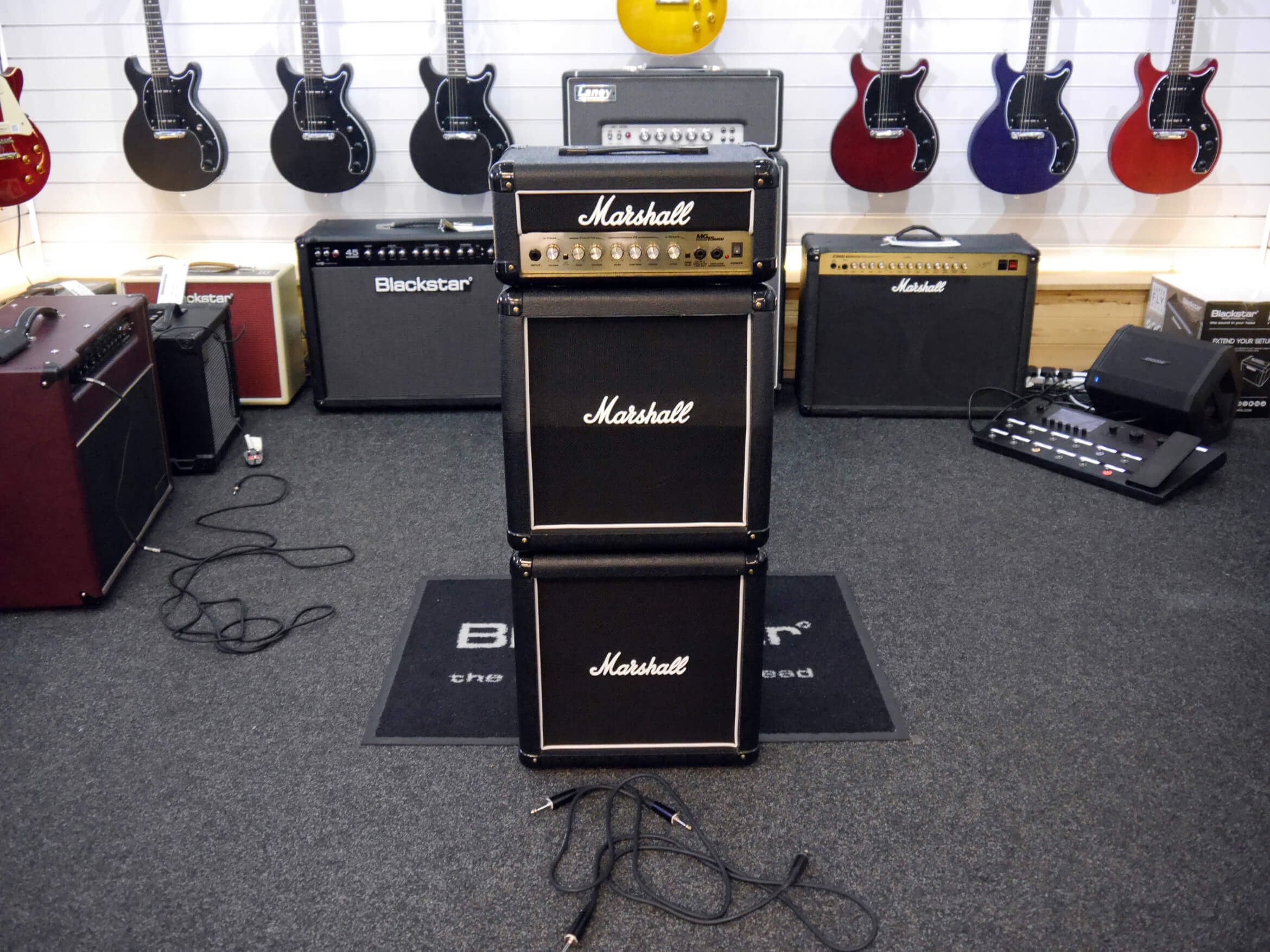 Marshall MG15MSII Guitar Amp Stack 2nd Hand Rich Tone Music marshall-mg15msii-guitar-amp-stack-2nd-hand-rich-tone-music