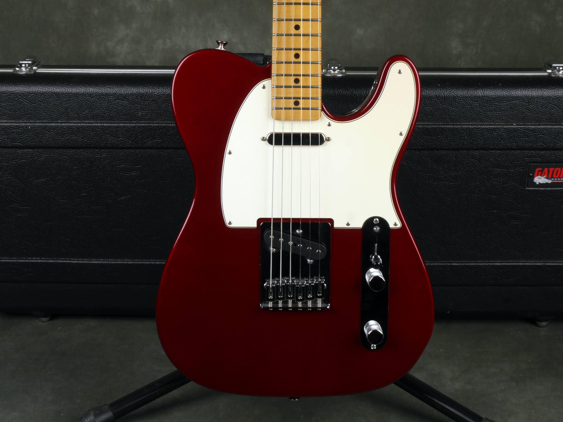Fender Standard Telecaster Candy Apple Red w/Hard Case 2nd Hand Rich Tone Music