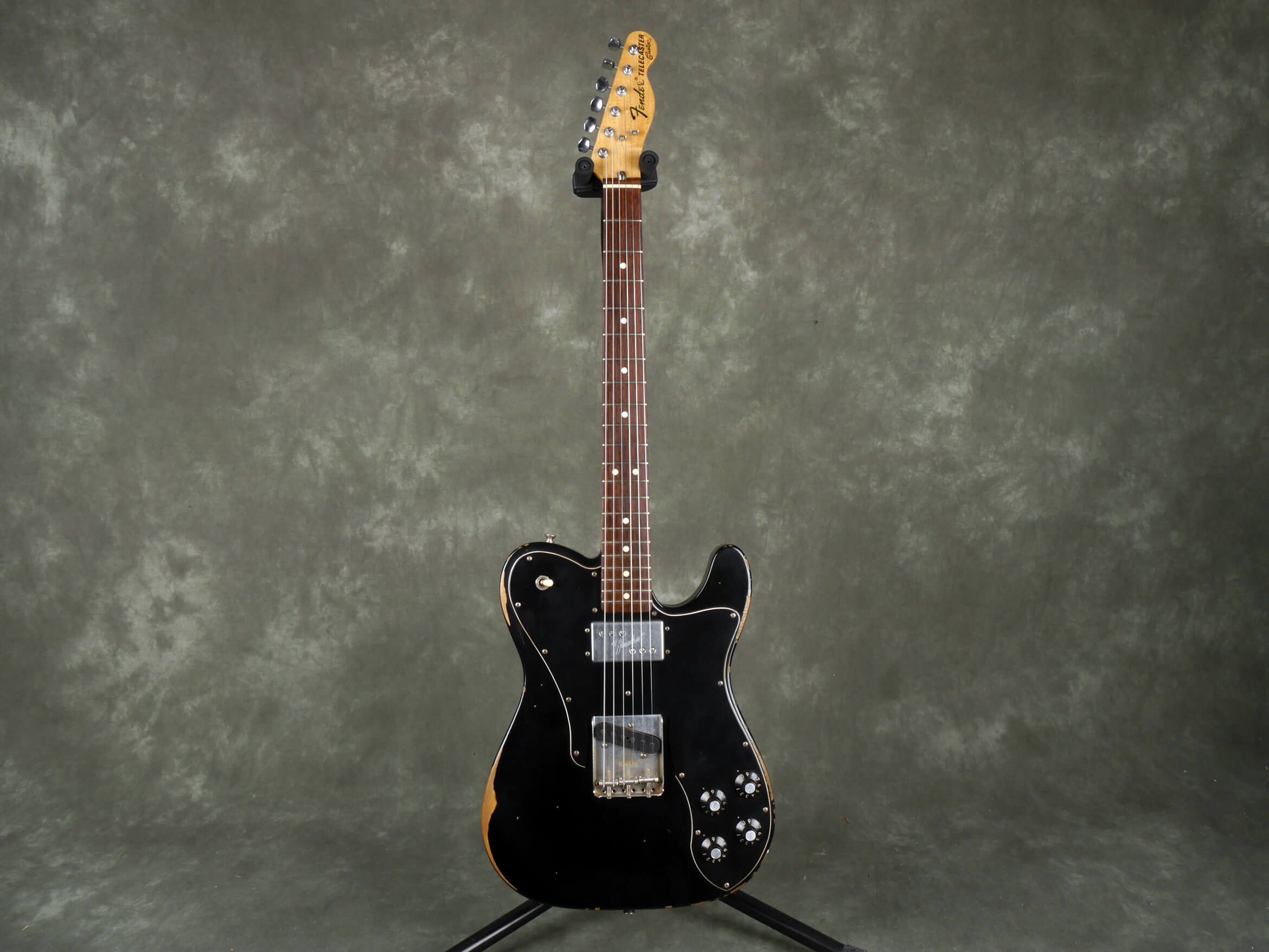 Fender Telecaster Custom 72 Reissue Roadworn Black 2nd Hand Rich