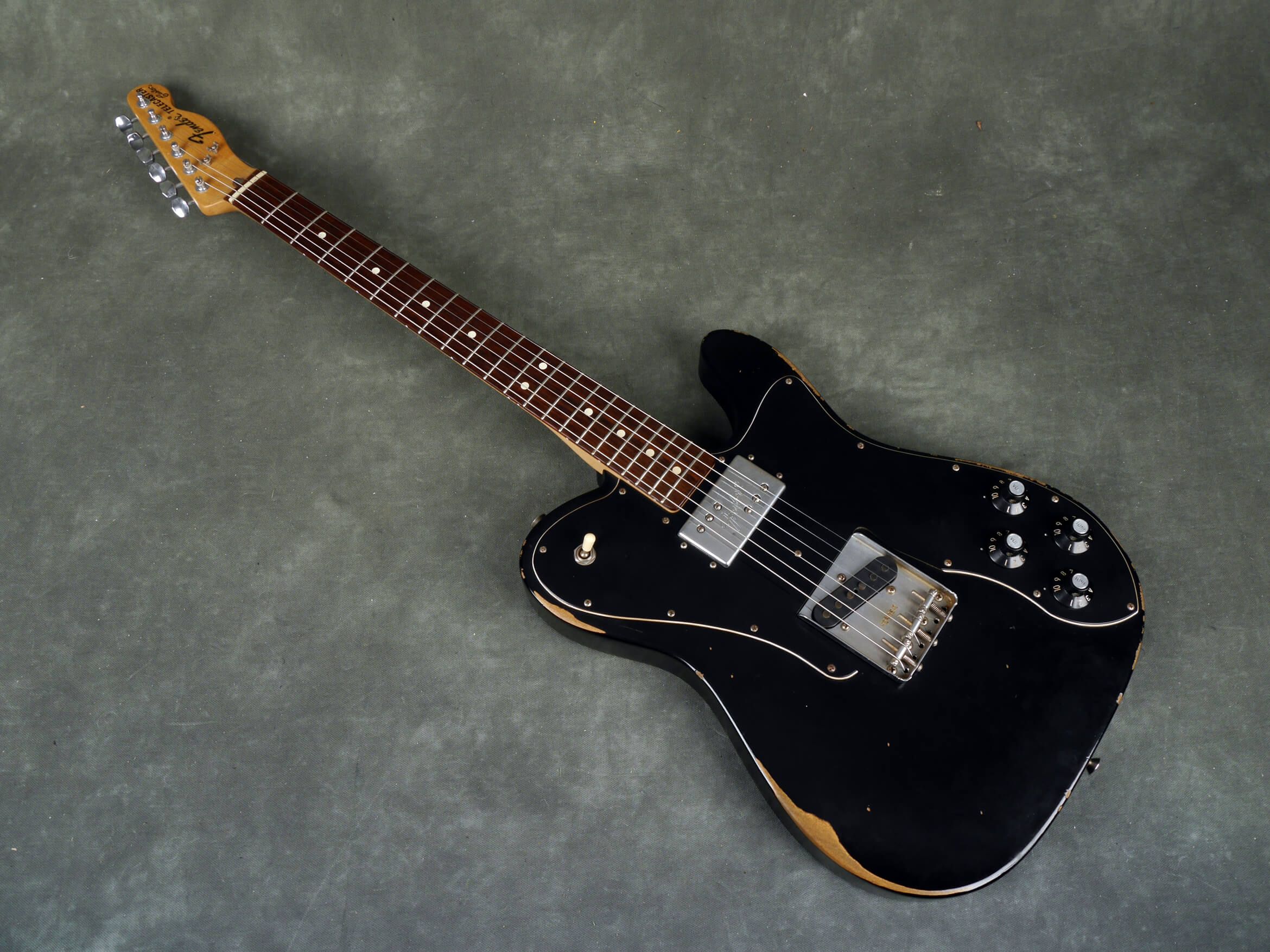 Fender Telecaster Custom 72 Reissue Roadworn - Black - 2nd Hand | Rich ...