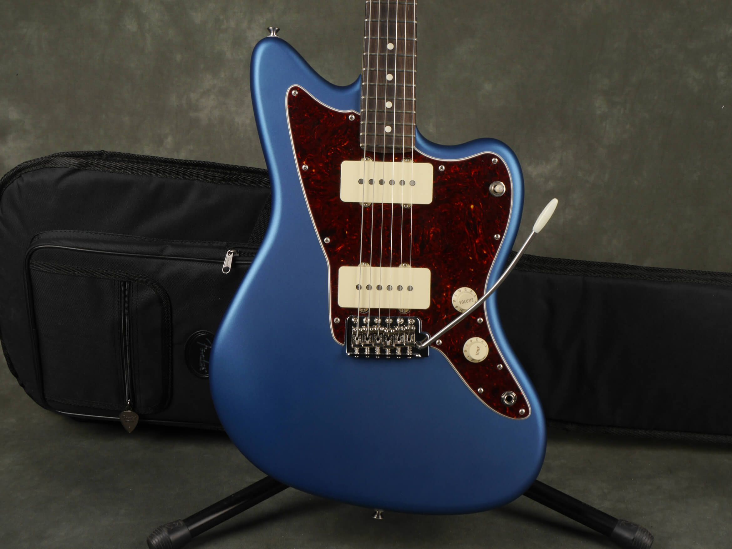 Fender American Performer Jazzmaster Satin Lake Placid Blue w/Bag
