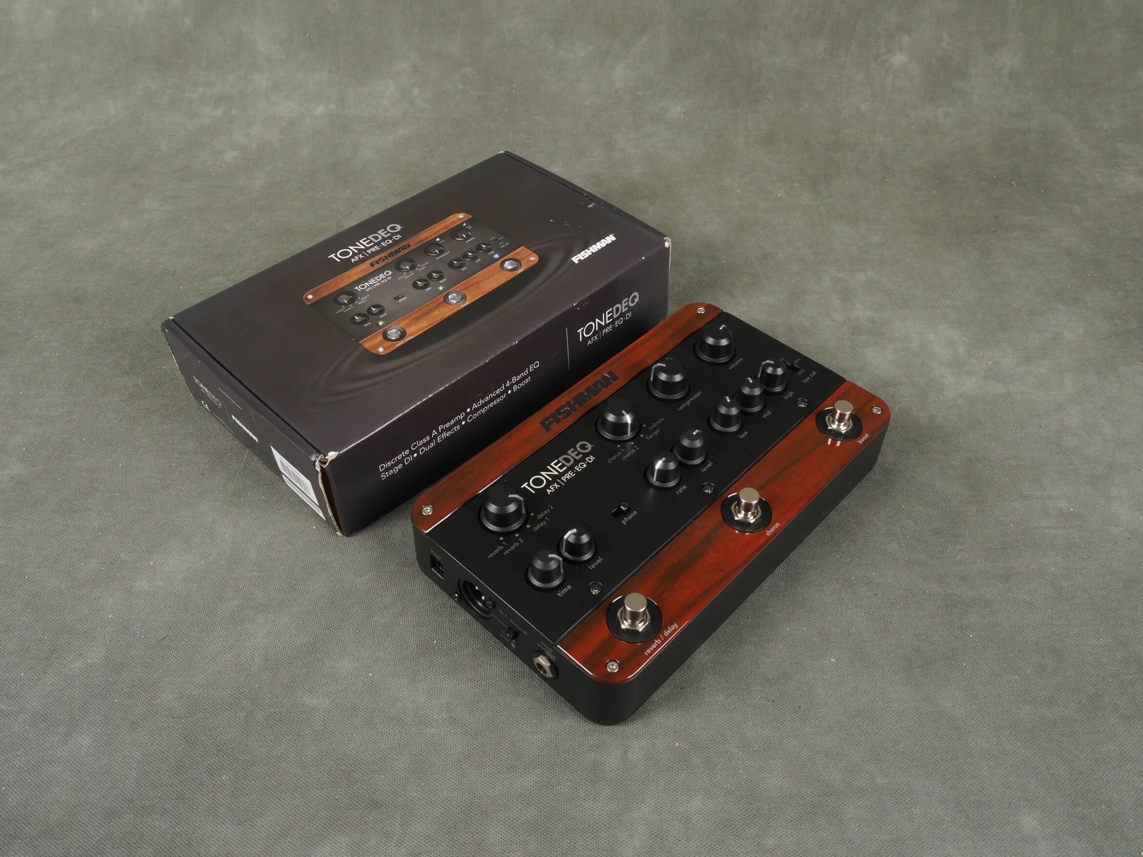 Fishman ToneDEQ Acoustic Preamp EQ w/Box 2nd Hand Rich Tone Music