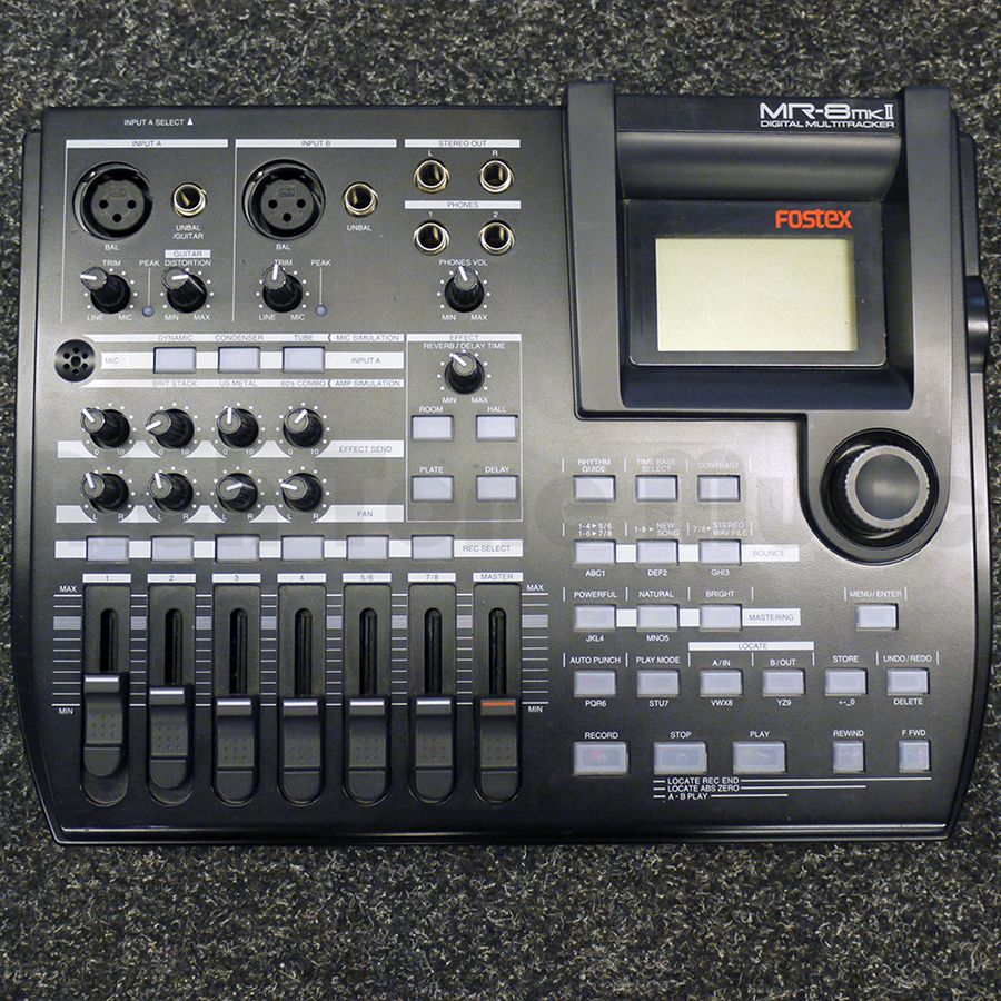 Fostex MR8 MkII Digital Multitracker w/ Box 2nd Hand Rich Tone Music