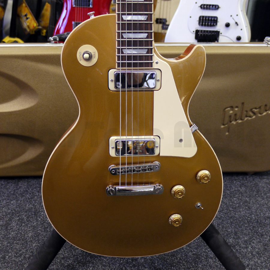 Gibson Les Paul Deluxe Goldtop w/ Grover Tuners & Case 2nd Hand