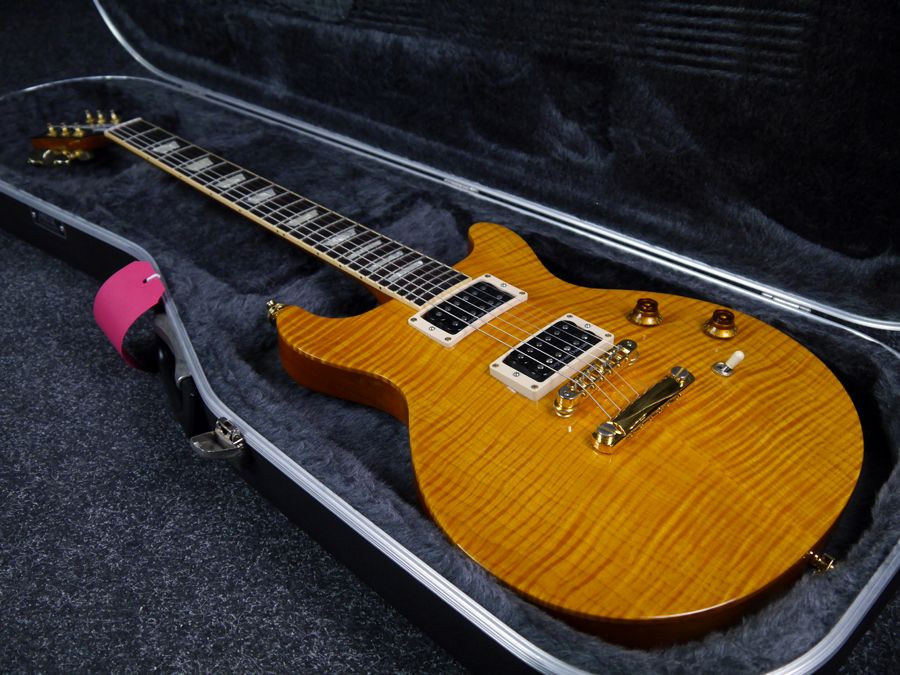 Gibson Les Paul Standard DC + Jazz Pickups Amber w/Hard Case 2nd