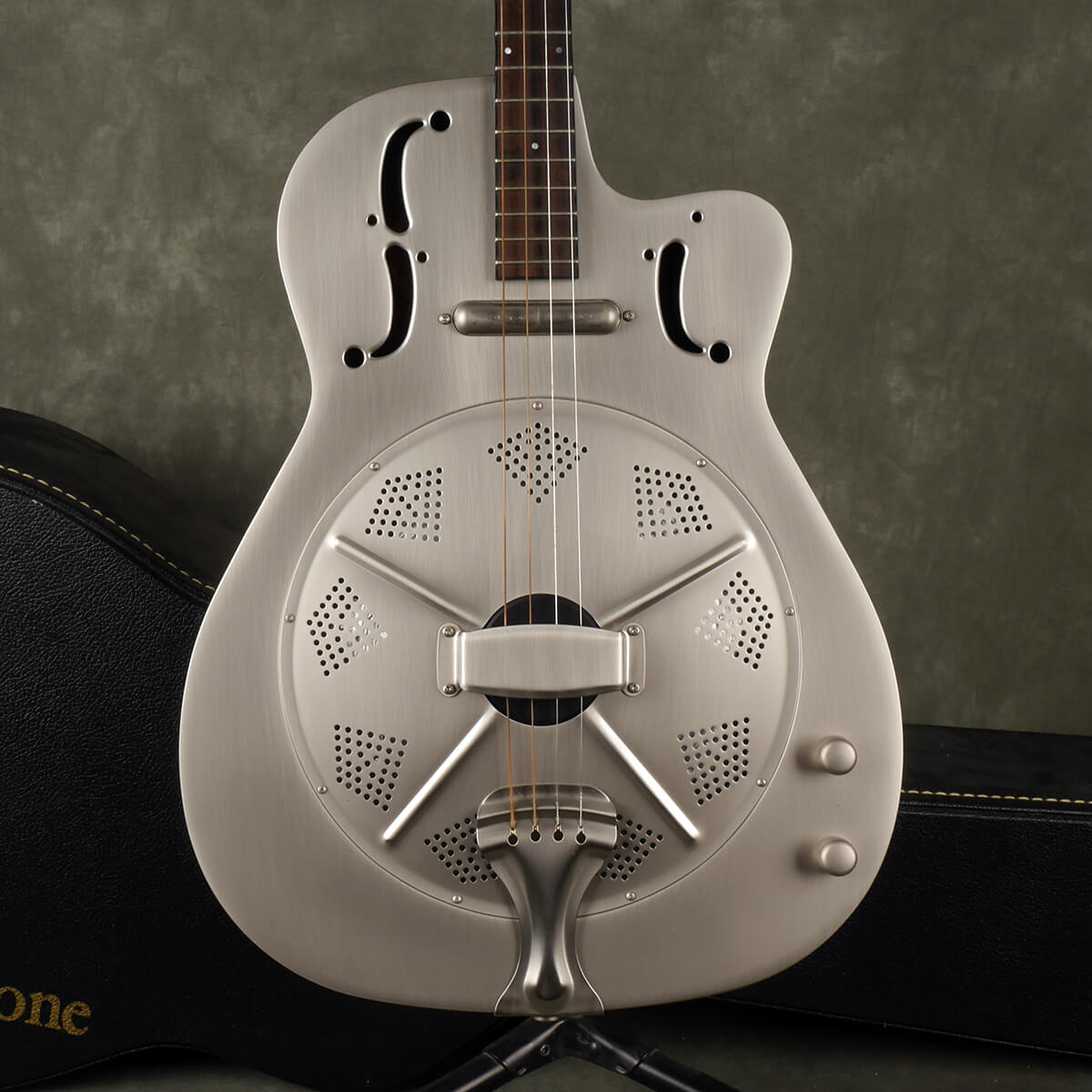 Gold Tone MBT Plus Electro Tenor Resonator Guitar w/Hard Case 2nd