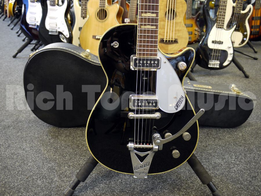 Gretsch 2006 Made In Japan G6218T Black w/ Case 2nd Hand Rich