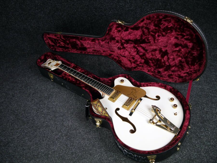 gretsch white falcon double cutaway