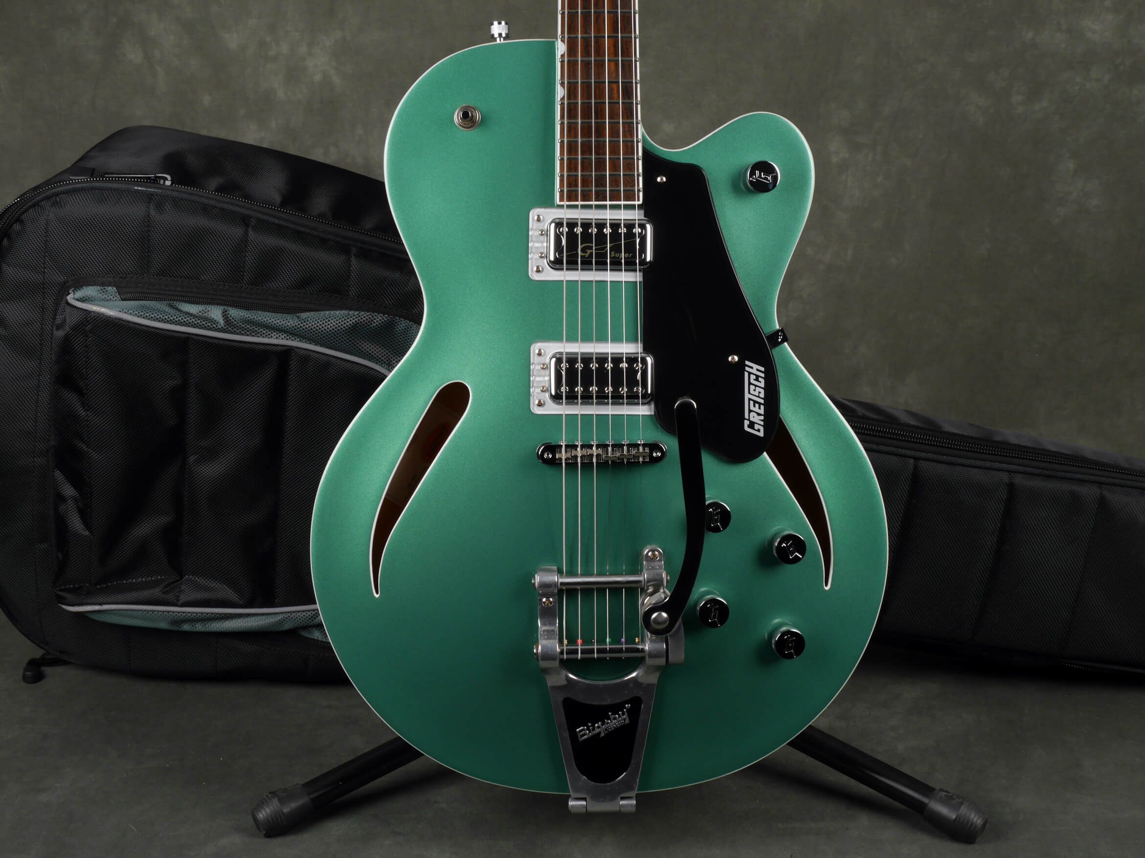 Gretsch Electromatic G5620t Cb Georgia Green Wgig Bag 2nd Hand Rich Tone Music 2811