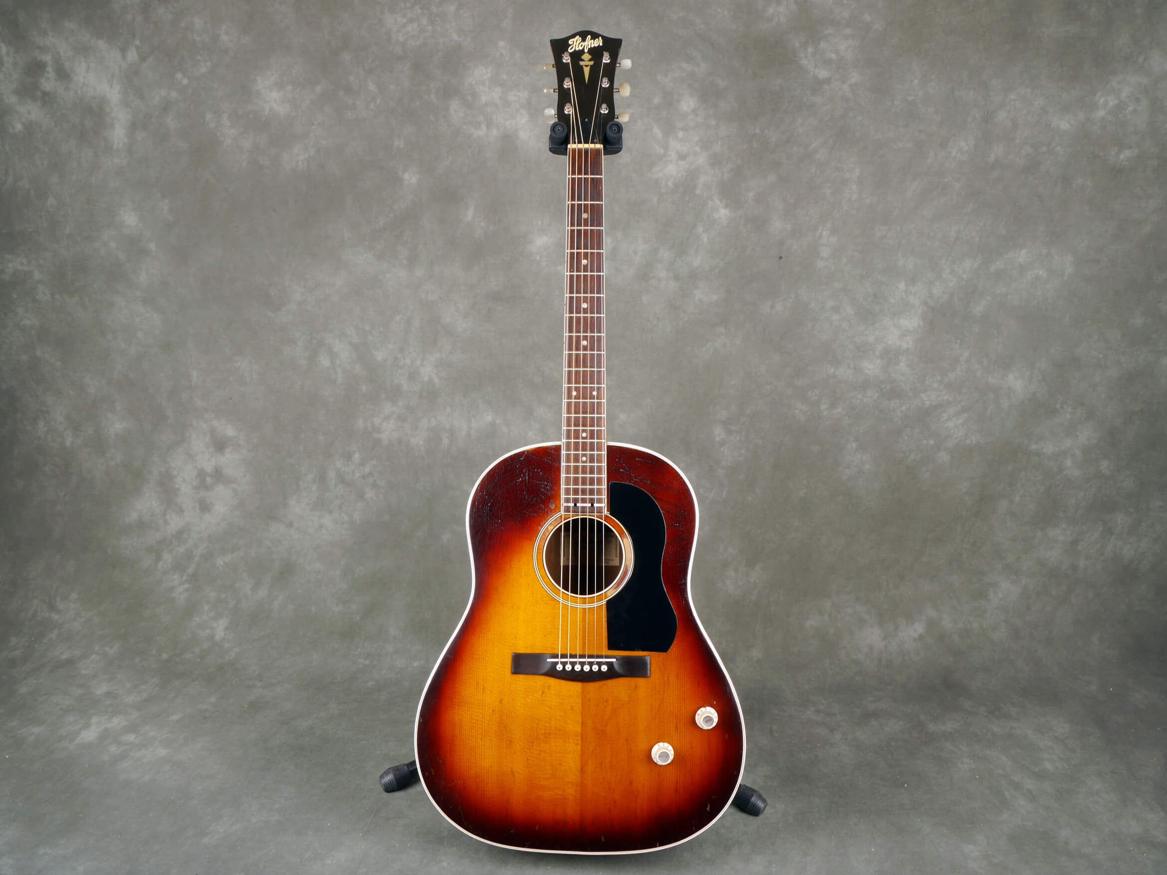 Hofner Western 491E Electro-Acoustic Guitar - Sunburst - 2nd Hand ...