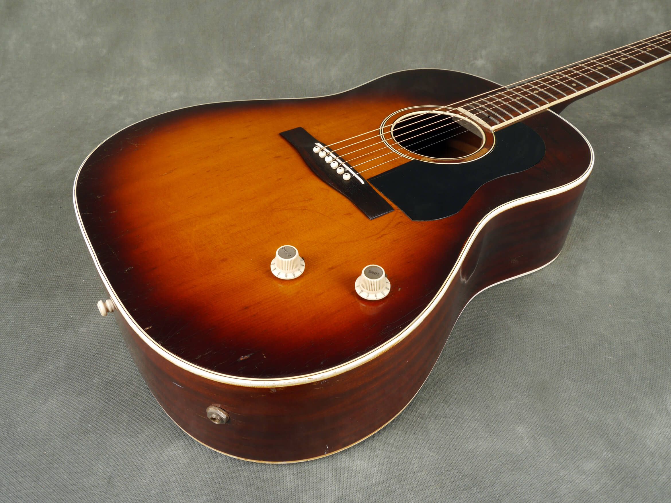 Hofner Western 491E ElectroAcoustic Guitar Sunburst 2nd Hand