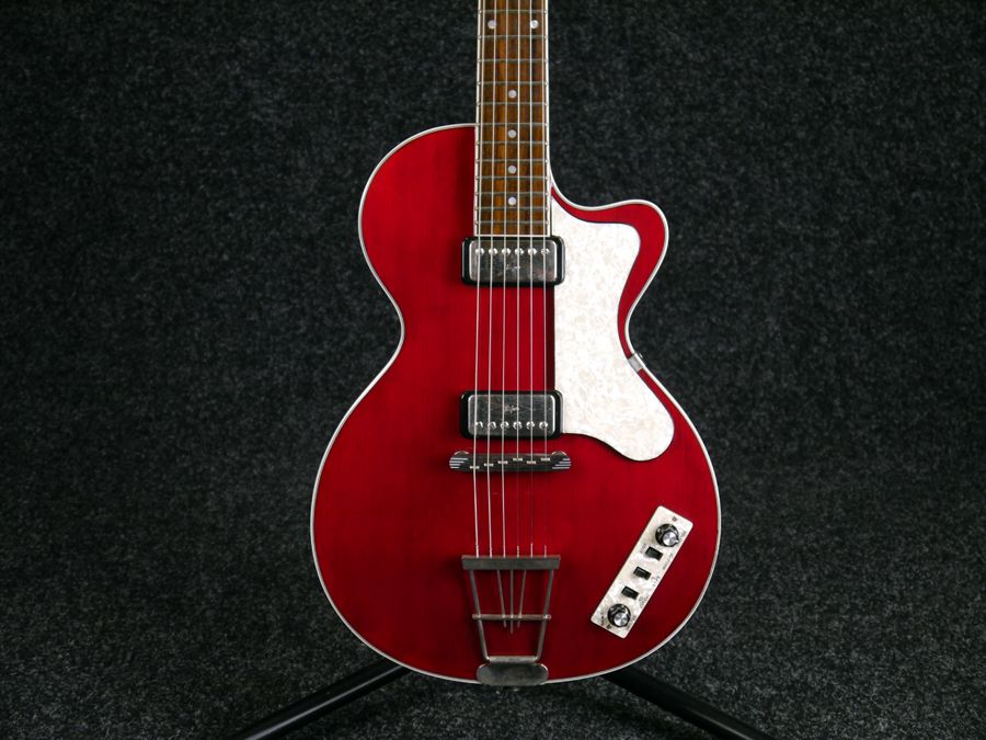 Hofner Contemporary Series Club Electric Guitar Red 2nd Hand Rich