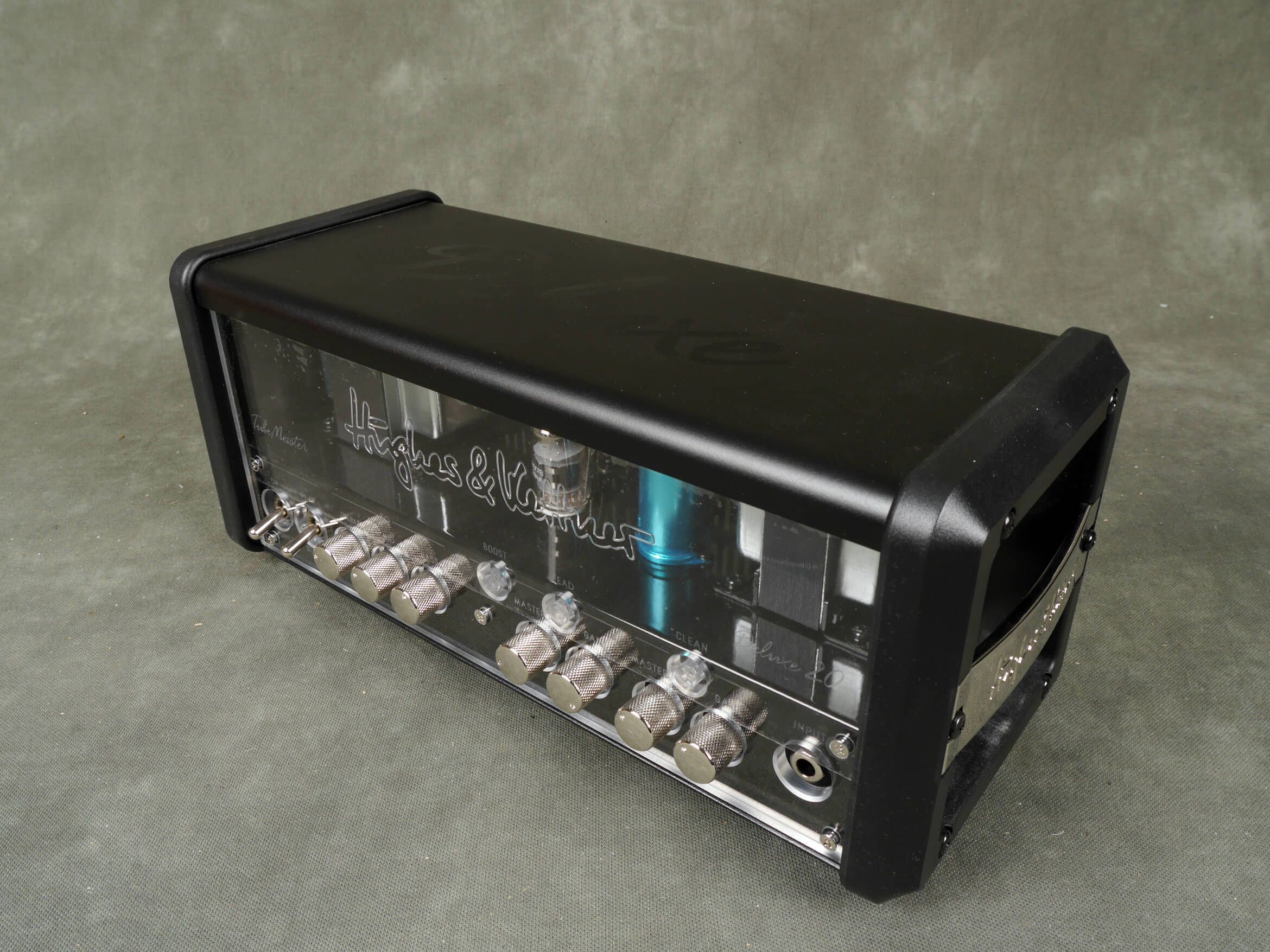 Hughes and Kettner Tubemeister Deluxe 20 Amp Head w/Box & PSU 2nd Hand Rich Tone Music Hughes and Kettner Tubemeister Deluxe 20 Amp Head w/Box & PSU 2nd Hand Rich Tone Music