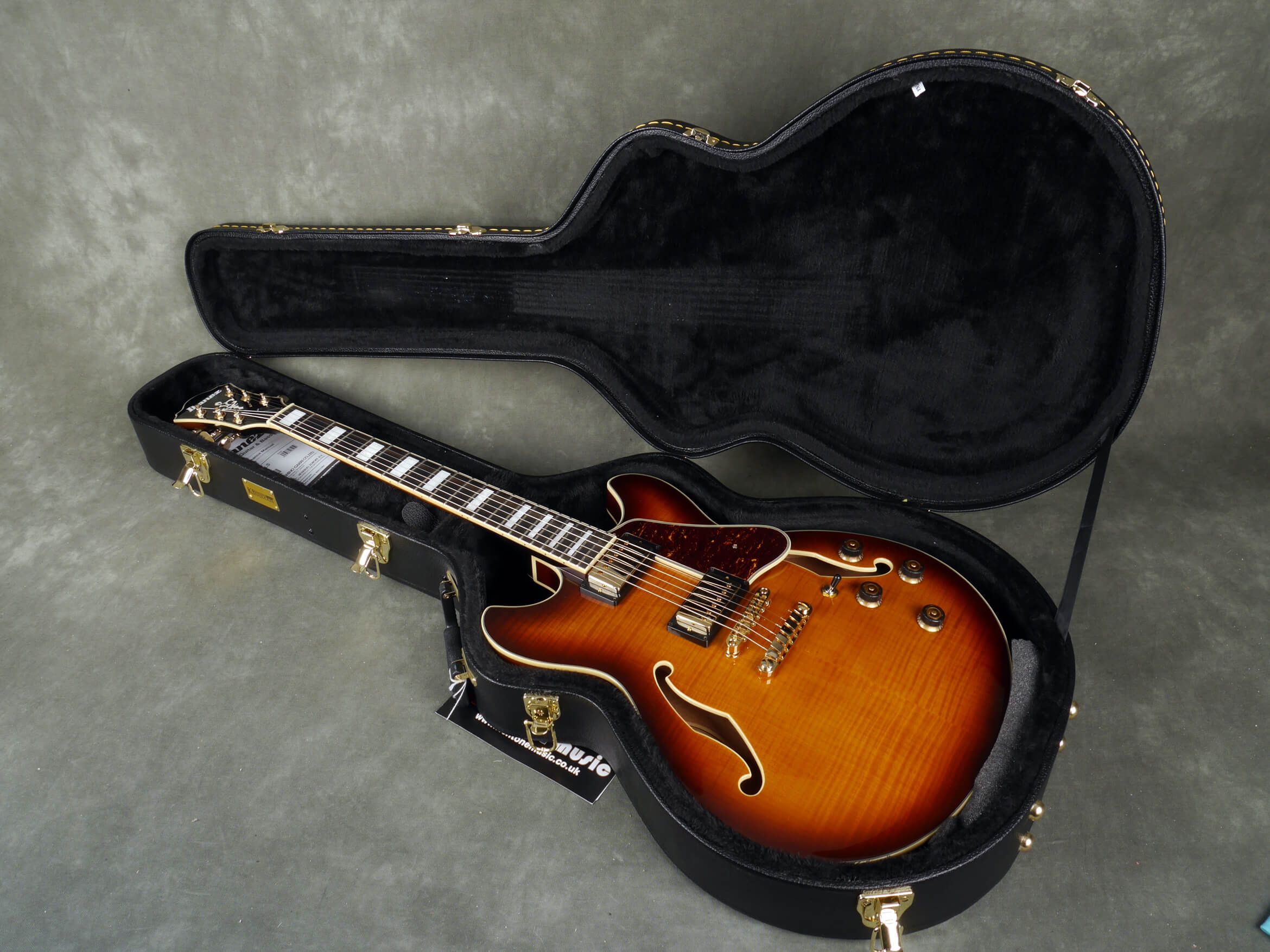 Ibanez AS93FM VLS Vintage Sunburst w/Hard Case 2nd Hand Rich Tone