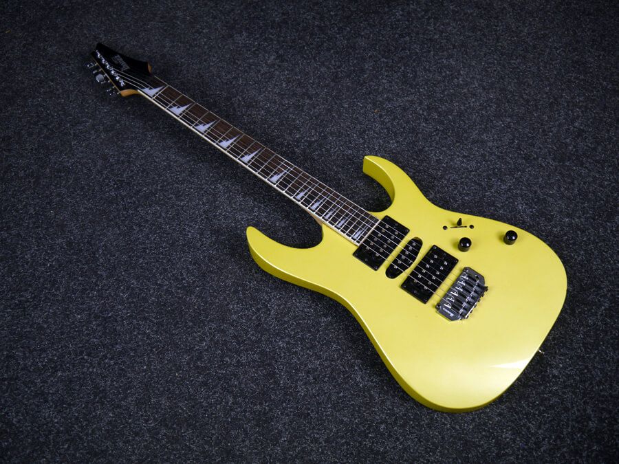 Ibanez GRG170DX Electric Guitar Yellow 2nd Hand Rich Tone Music