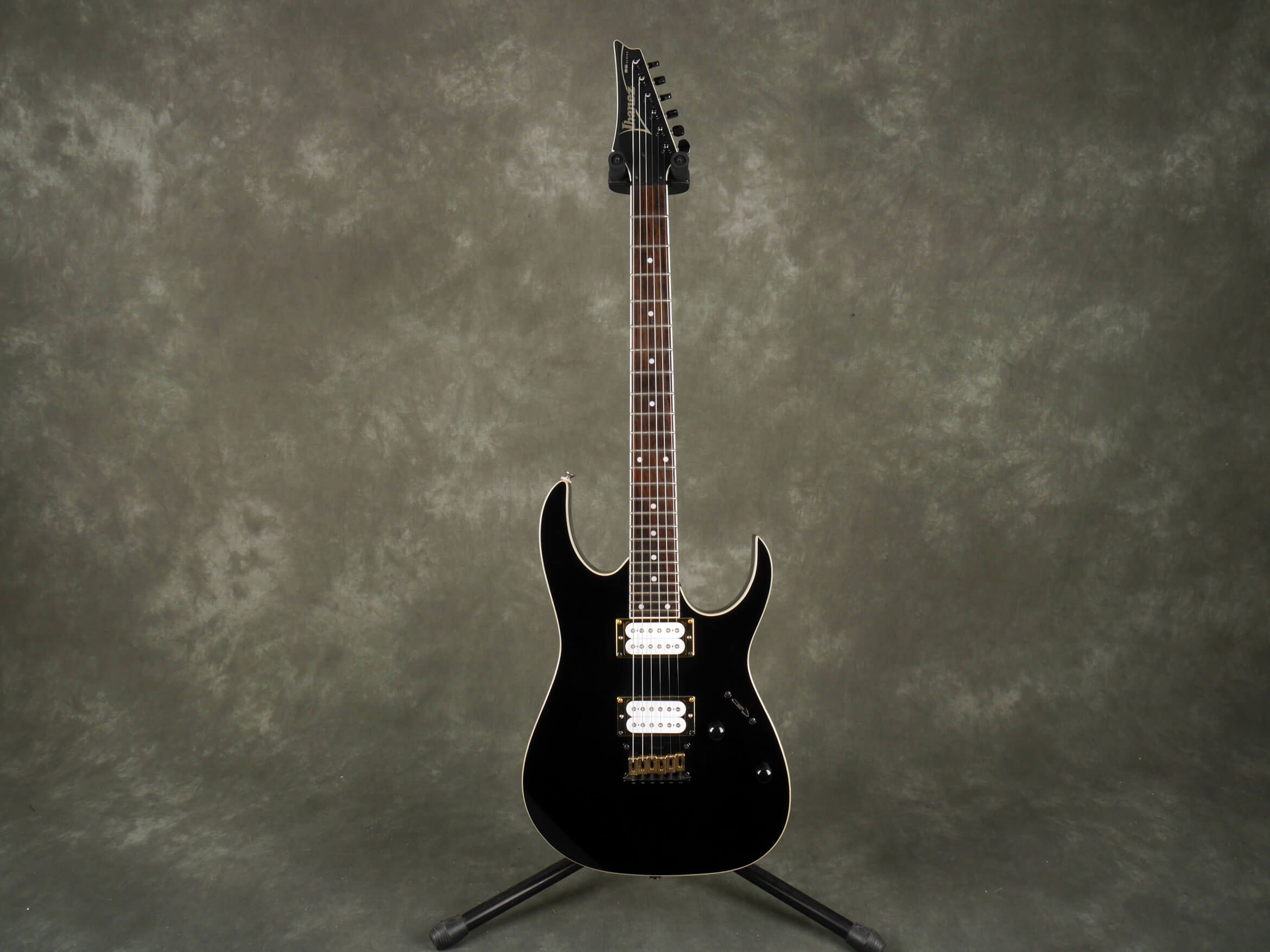 Ibanez Rg Series Rgr321ex Electric Guitar Black 2nd Hand Rich Tone Music 7595