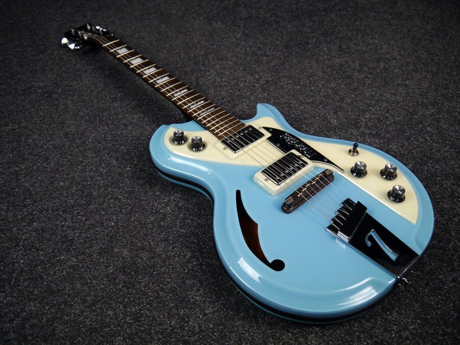 Italia Mondial Classic Electric Guitar - Blue - 2nd Hand | Rich Tone Music