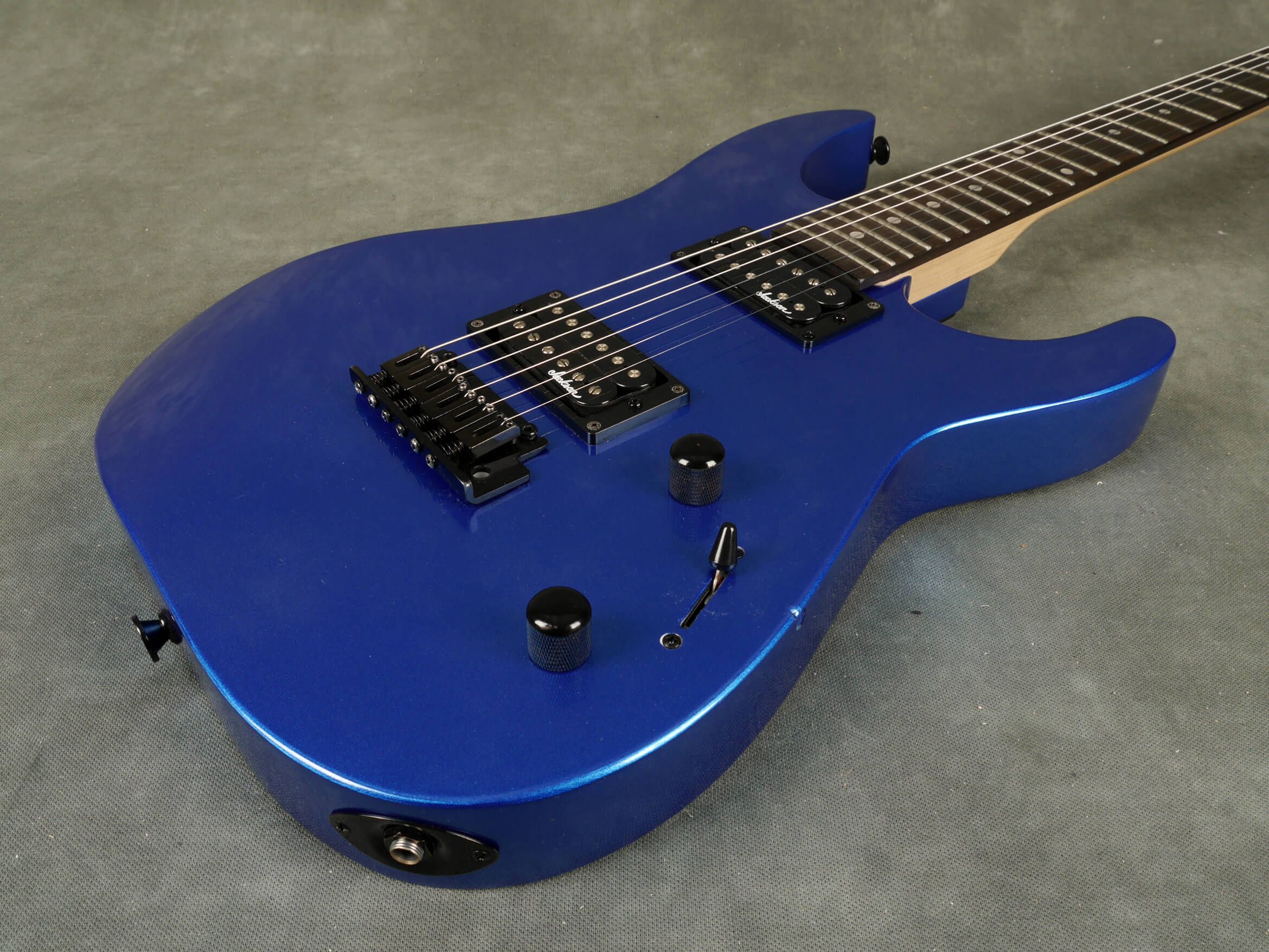 Jackson JS11 Electric Guitar Blue 2nd Hand Rich Tone Music
