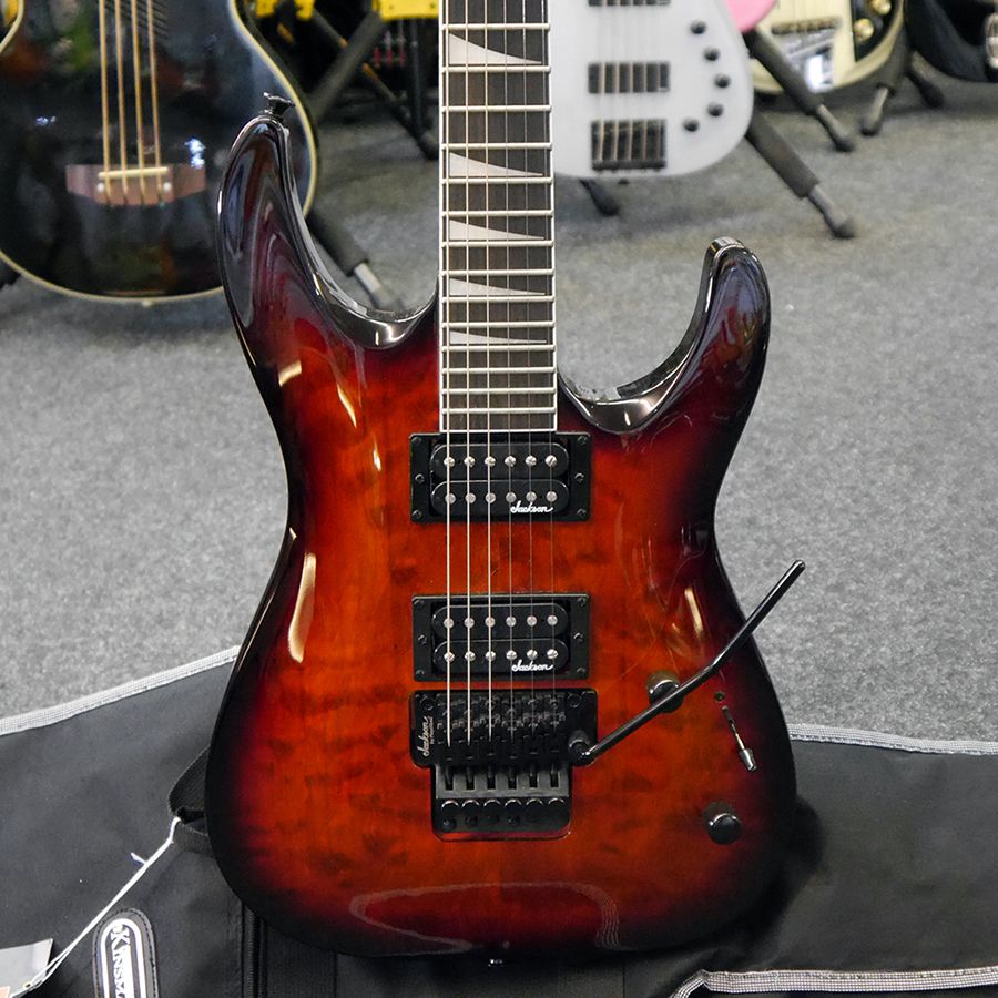 jackson dinky dk2 sustainiac sunburst