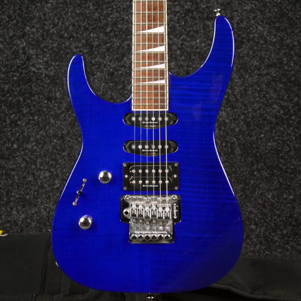 Jackson DK2 Left Hand Electric Guitar - Blue w/Gig Bag - 2nd Hand ...