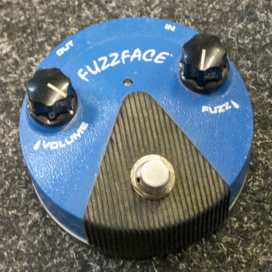 Jim Dunlop FFM1 Silicone Fuzz Face Mini Distortion Pedal - 2nd Hand
