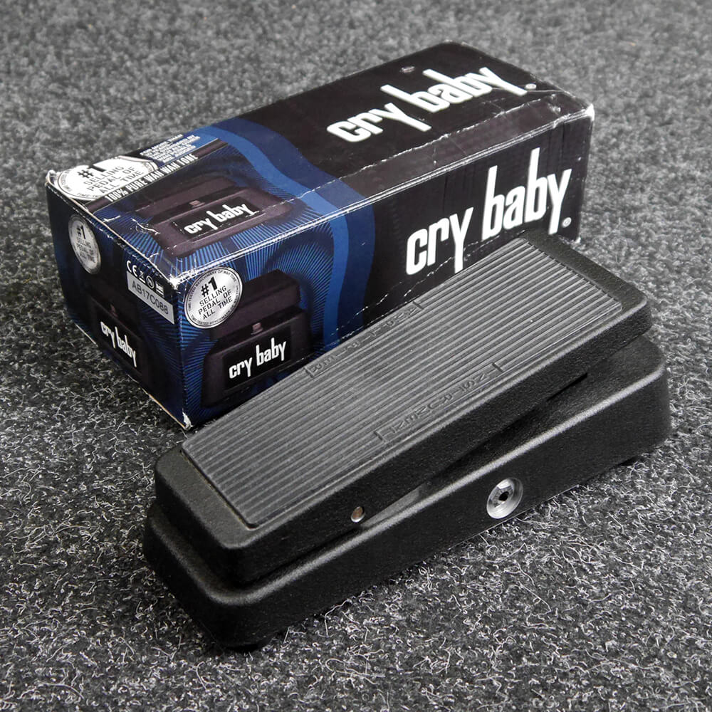 Jim Dunlop GCB95 Cry Baby True Bypass Wah Pedal w/Box 2nd Hand Rich