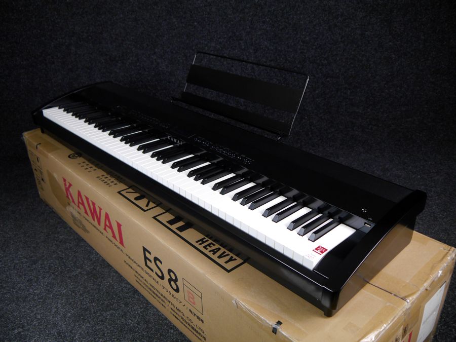 Kawai ES8 Digital Piano Black w/Box & PSU 2nd Hand Rich Tone Music