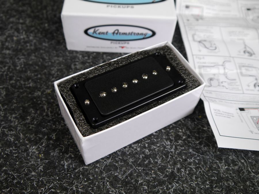 Kent Armstrong WPU900BP P90 Pickup Black w/ Box 2nd Hand Rich