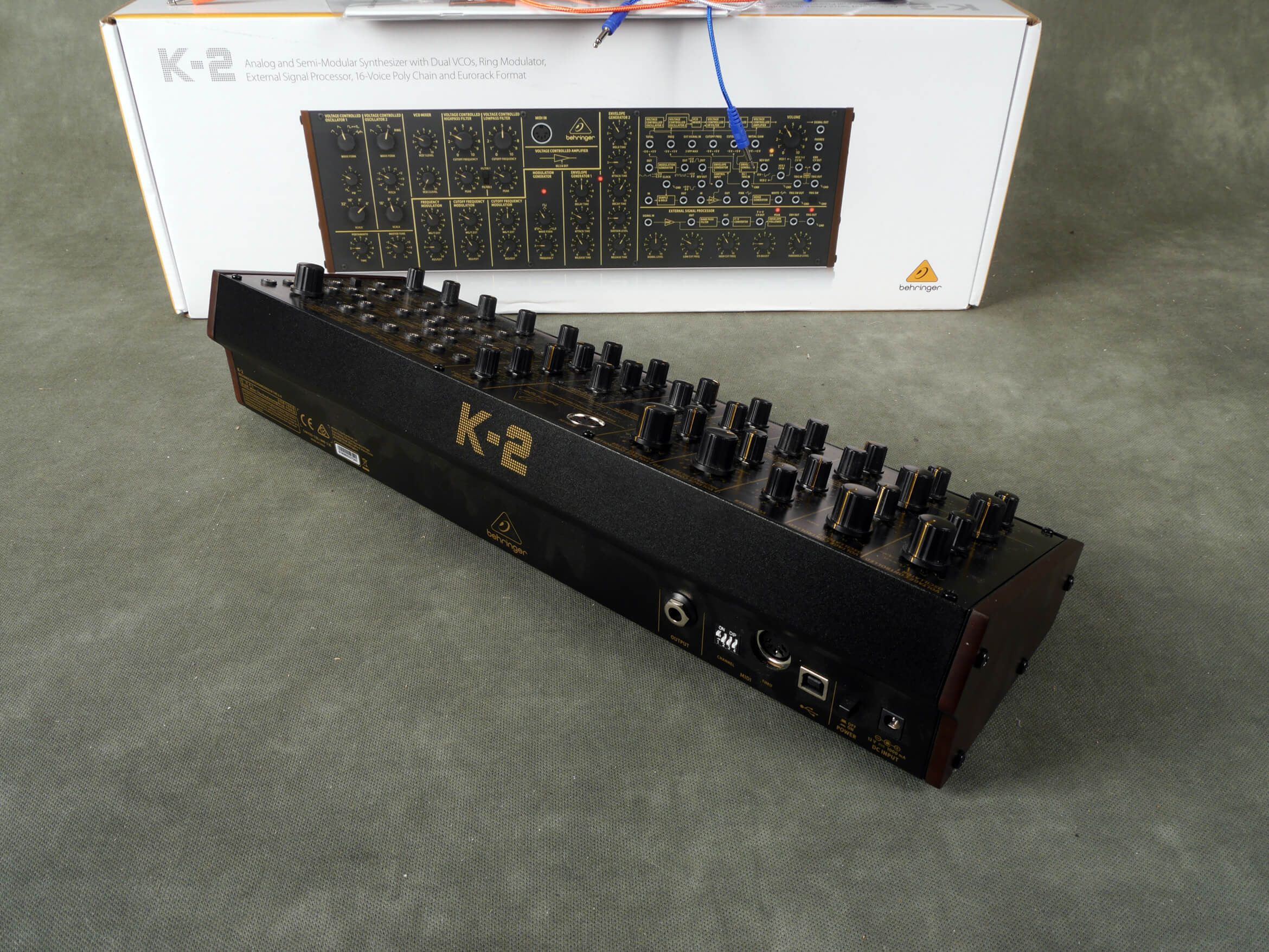 Behringer K2 Analog Semi Modular Synthesizer w/Box & PSU 2nd Hand