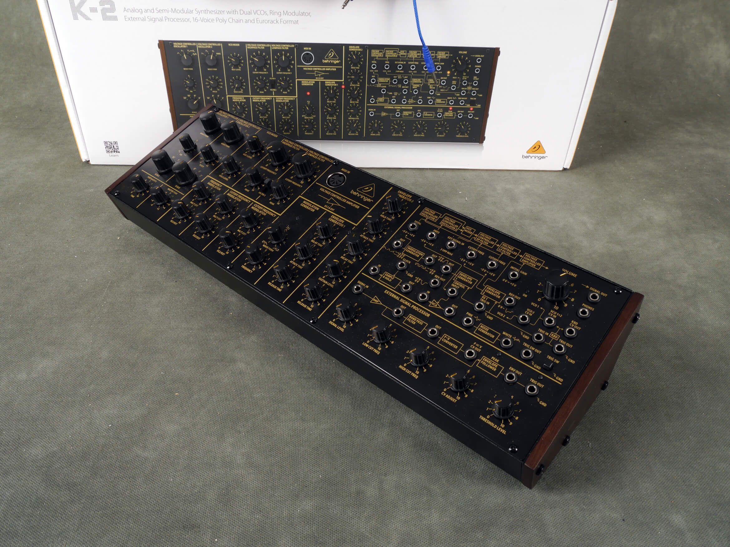 Behringer K2 Analog Semi Modular Synthesizer w/Box & PSU 2nd Hand