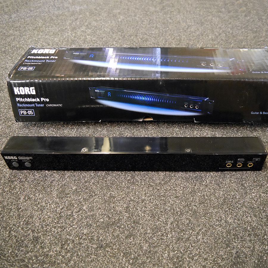 Pitchblack Pro Rack Tuner w/ Box 2nd Hand Rich Tone Music