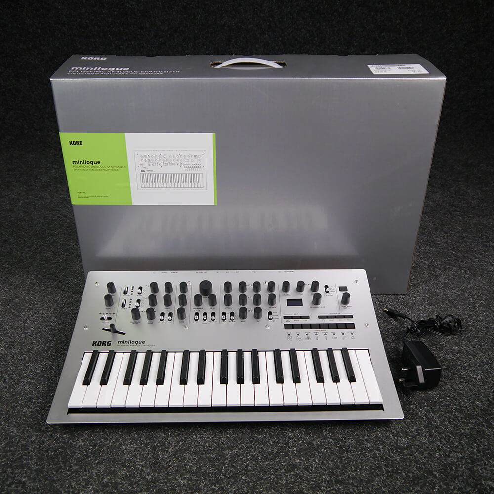 Minilogue Polyphonic Analogue Synthesizer w/Box & PSU 2nd Hand