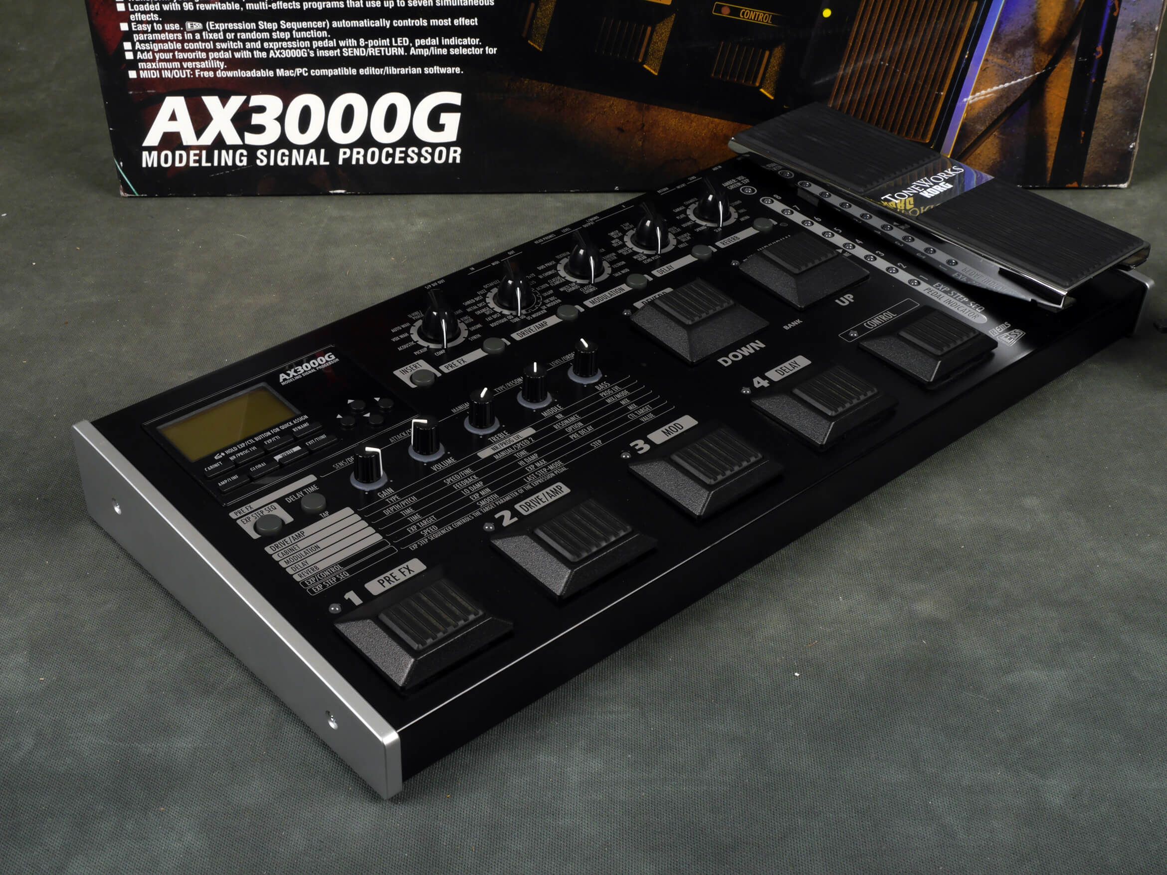 Korg ax3000g подключение к компьютеру