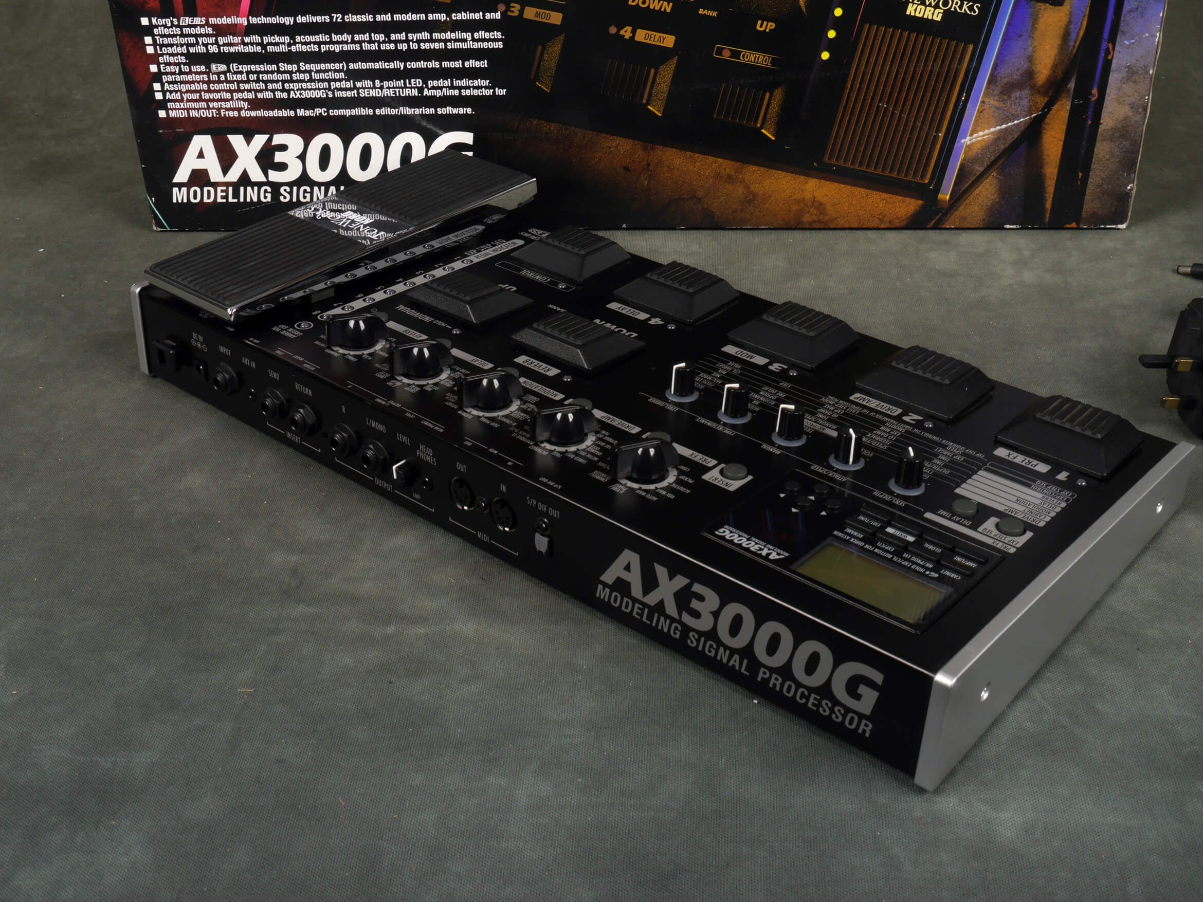 Korg ax3000g подключение к компьютеру