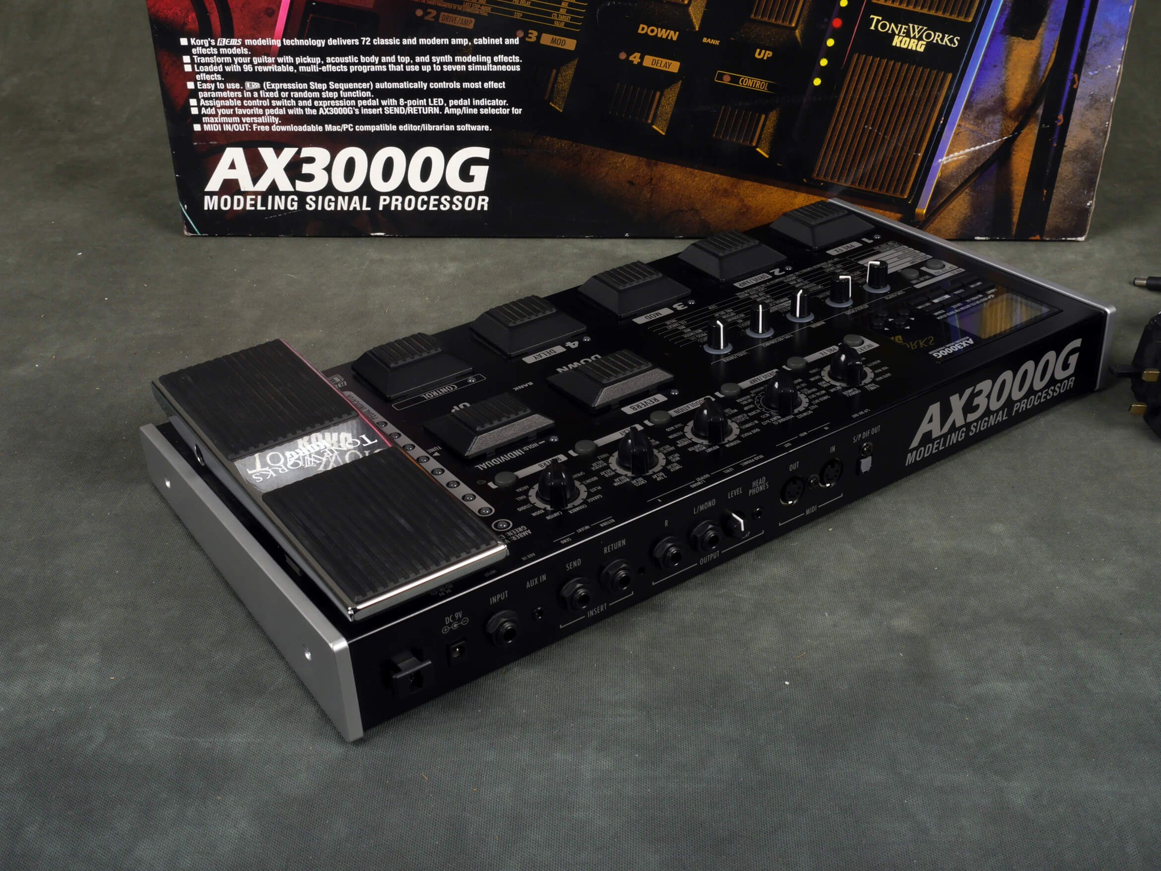 Korg ax3000g подключение к компьютеру