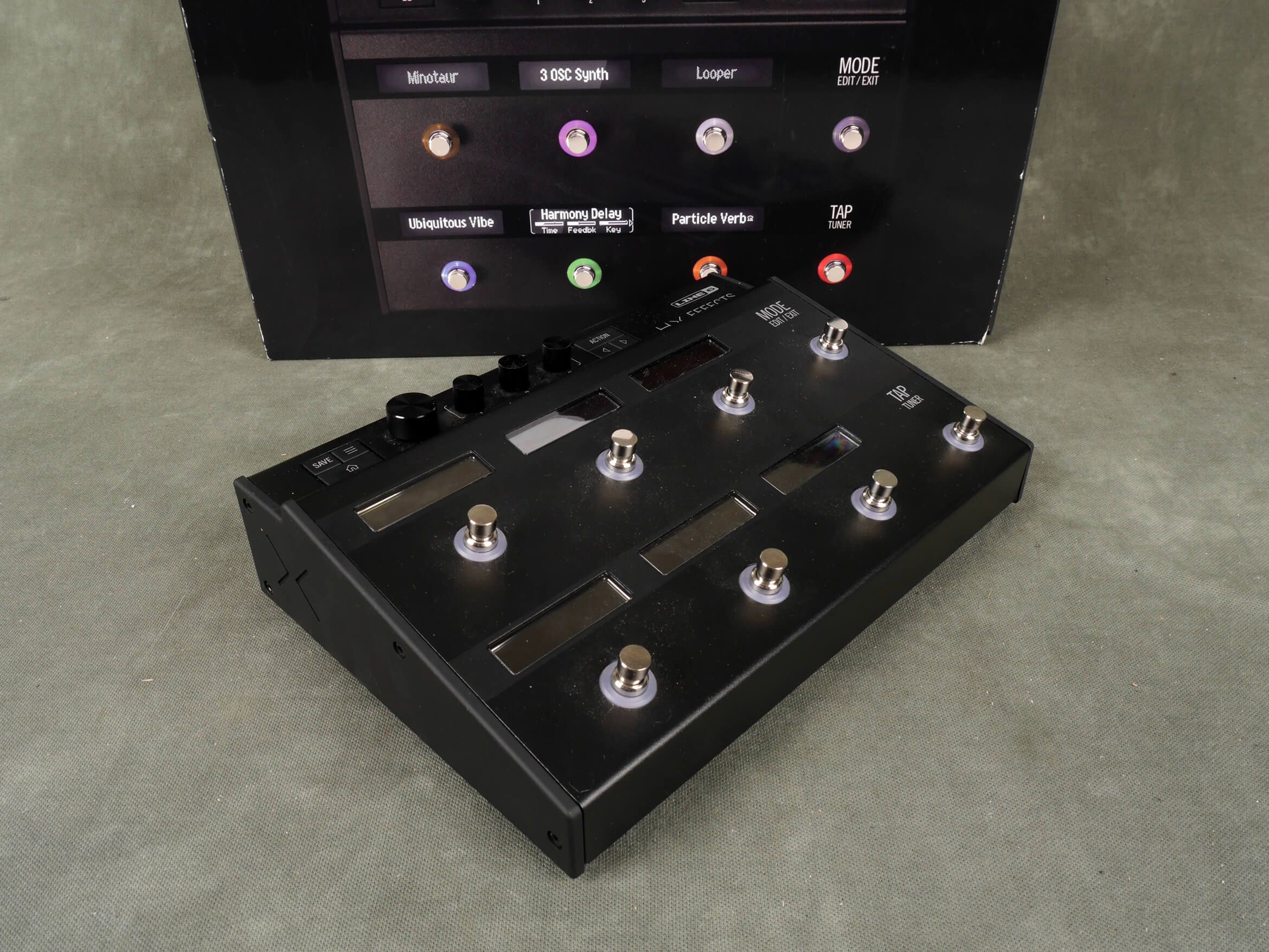 Line 6 HX Effects Pedalboard w/Box & PSU 2nd Hand Rich Tone Music