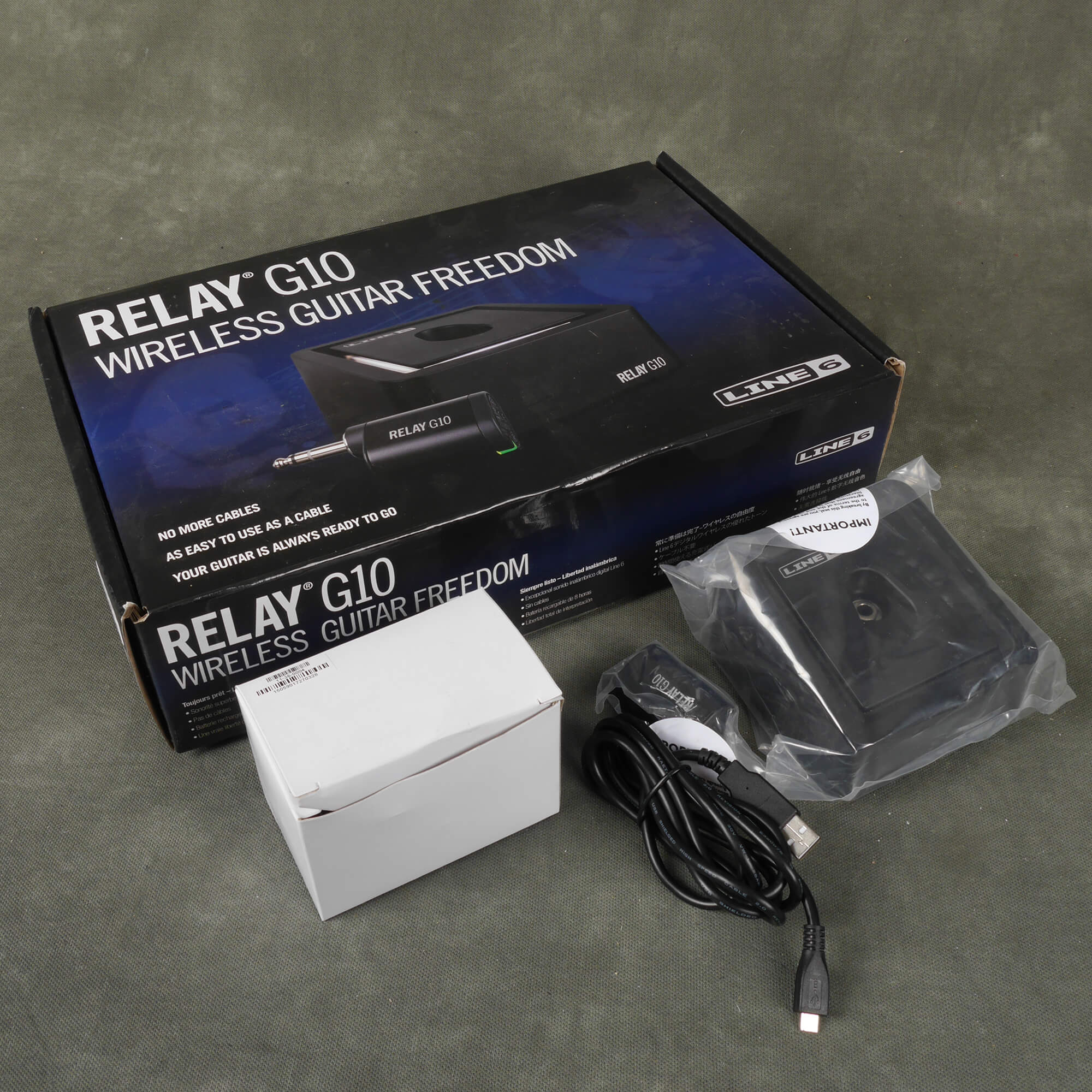 Line 6 Relay G10 Wireless Guitar System w/Box & PSU 2nd Hand Rich