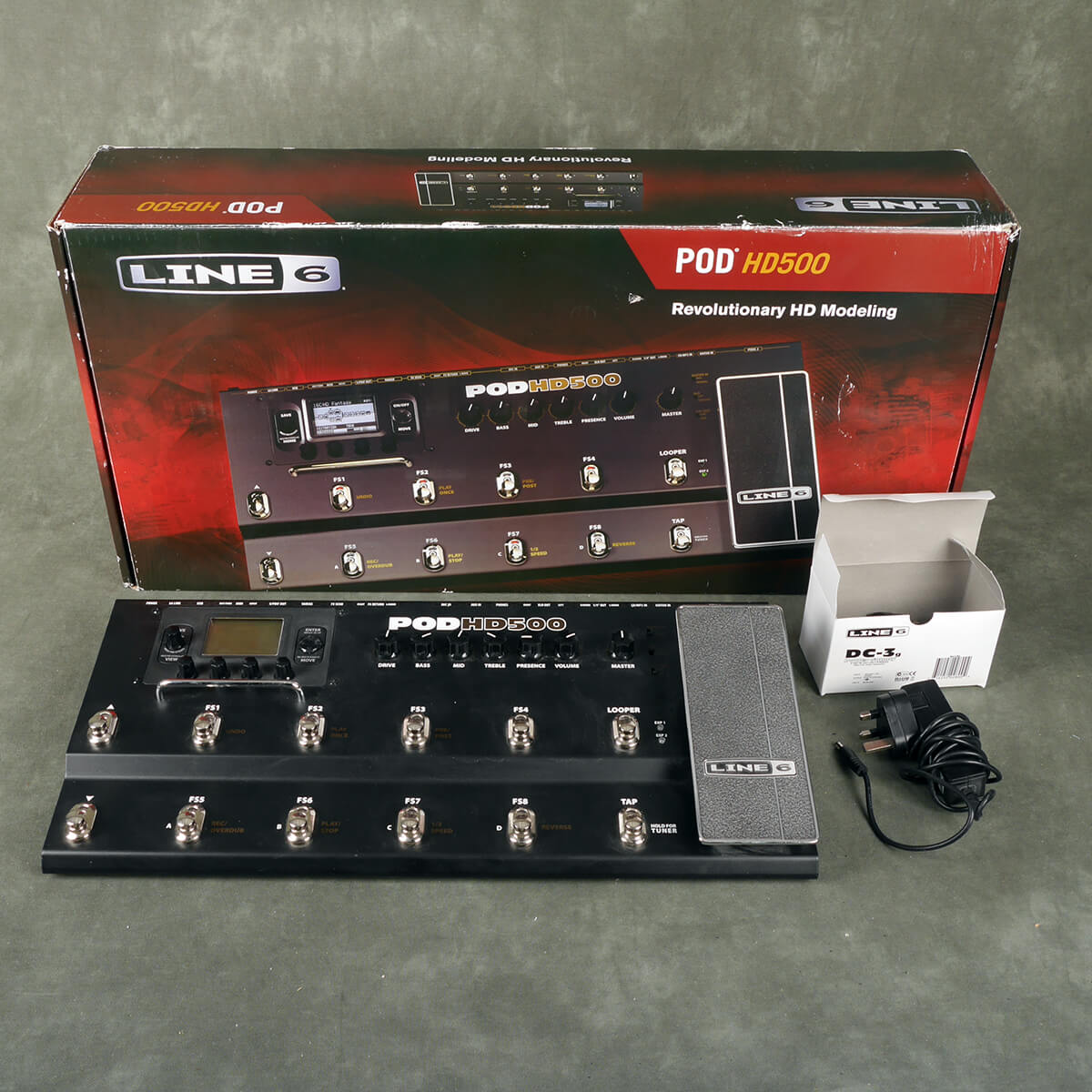 Line 6 HD500 Multi FX Floorboard w/Box & PSU 2nd Hand Rich Tone Music